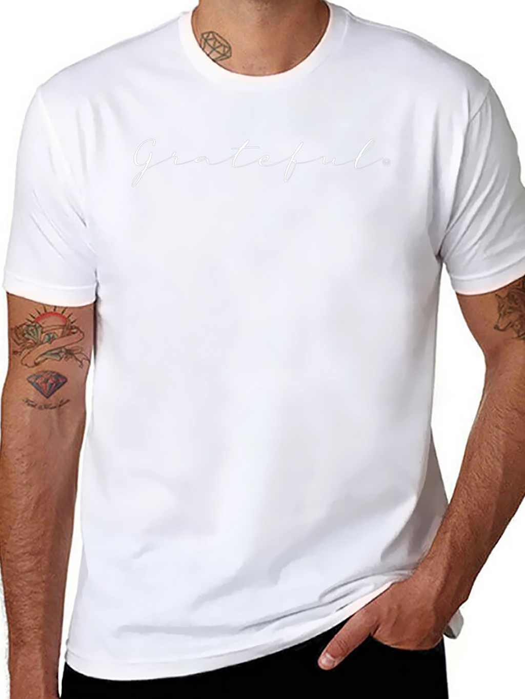 Grateful Tee - Stylish Soft Cotton Blend