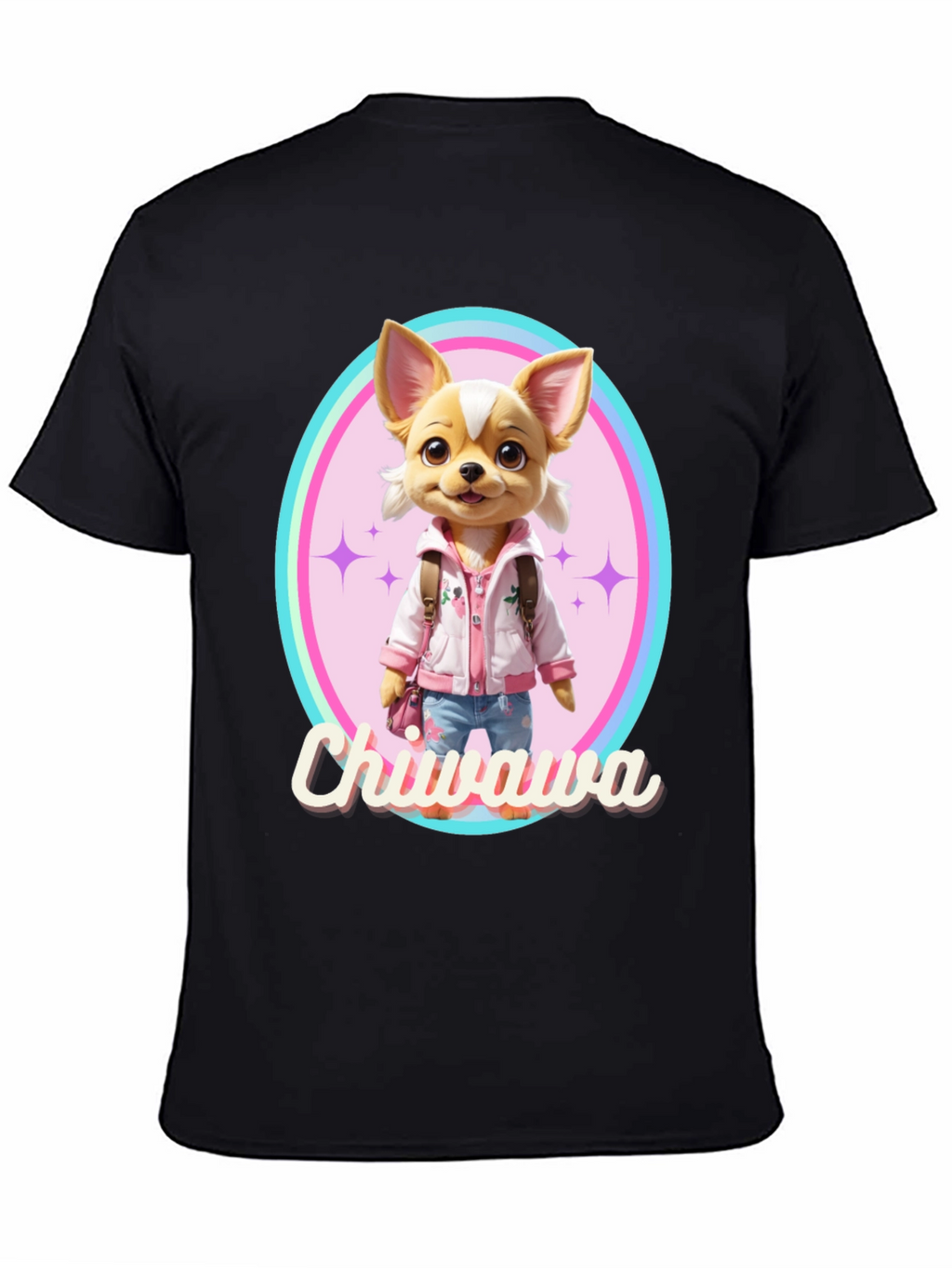 Chihuahua Graphic Tee - Kawaii Dog Shirt