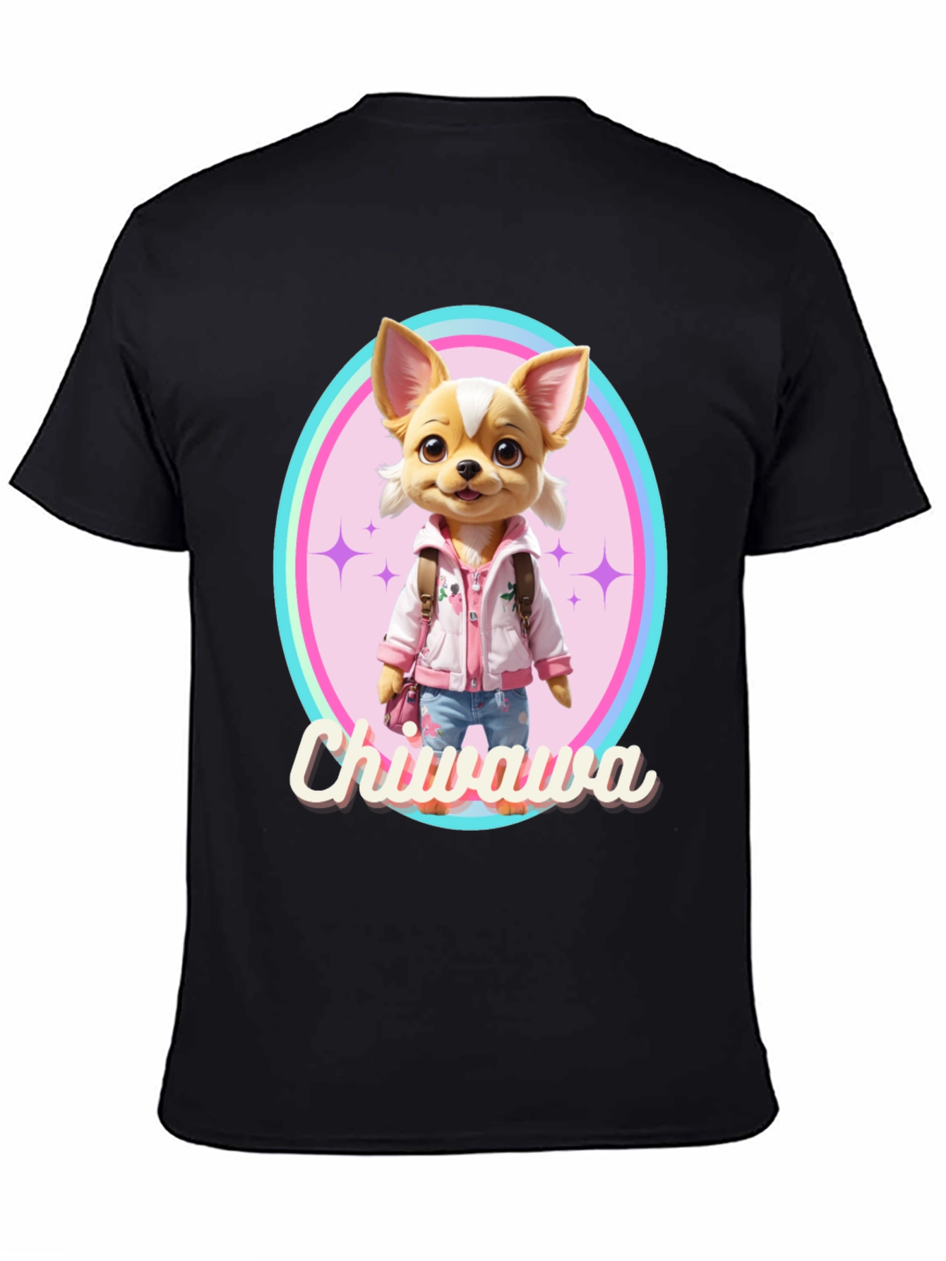 Chihuahua Graphic Tee - Kawaii Dog Shirt