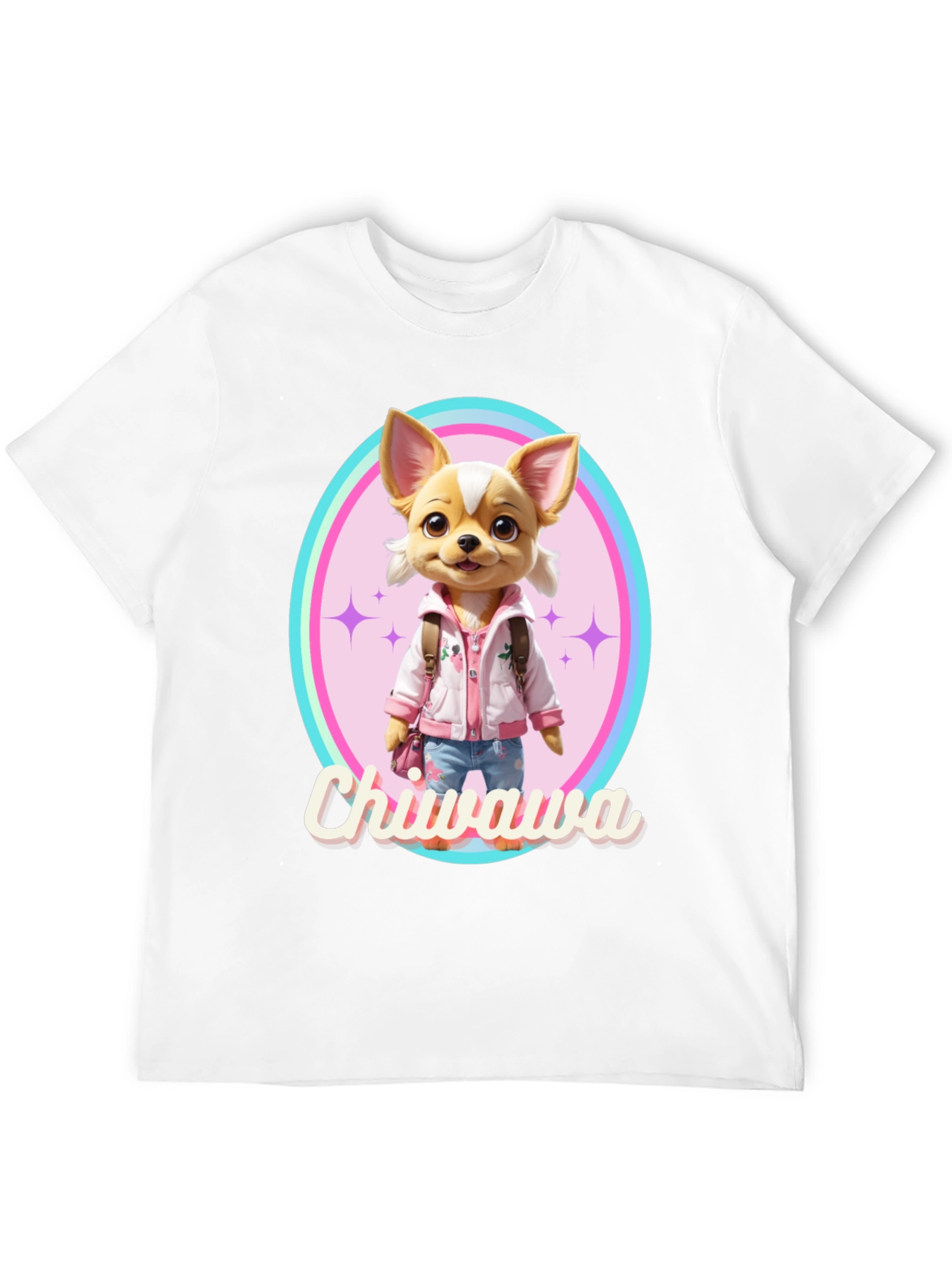 Chihuahua Graphic Tee - Kawaii Dog Shirt