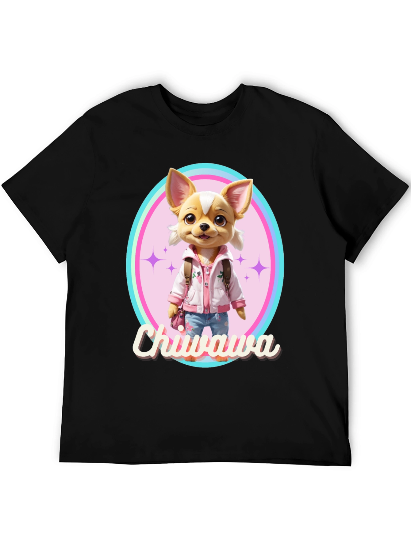 Chihuahua Graphic Tee - Kawaii Dog Shirt