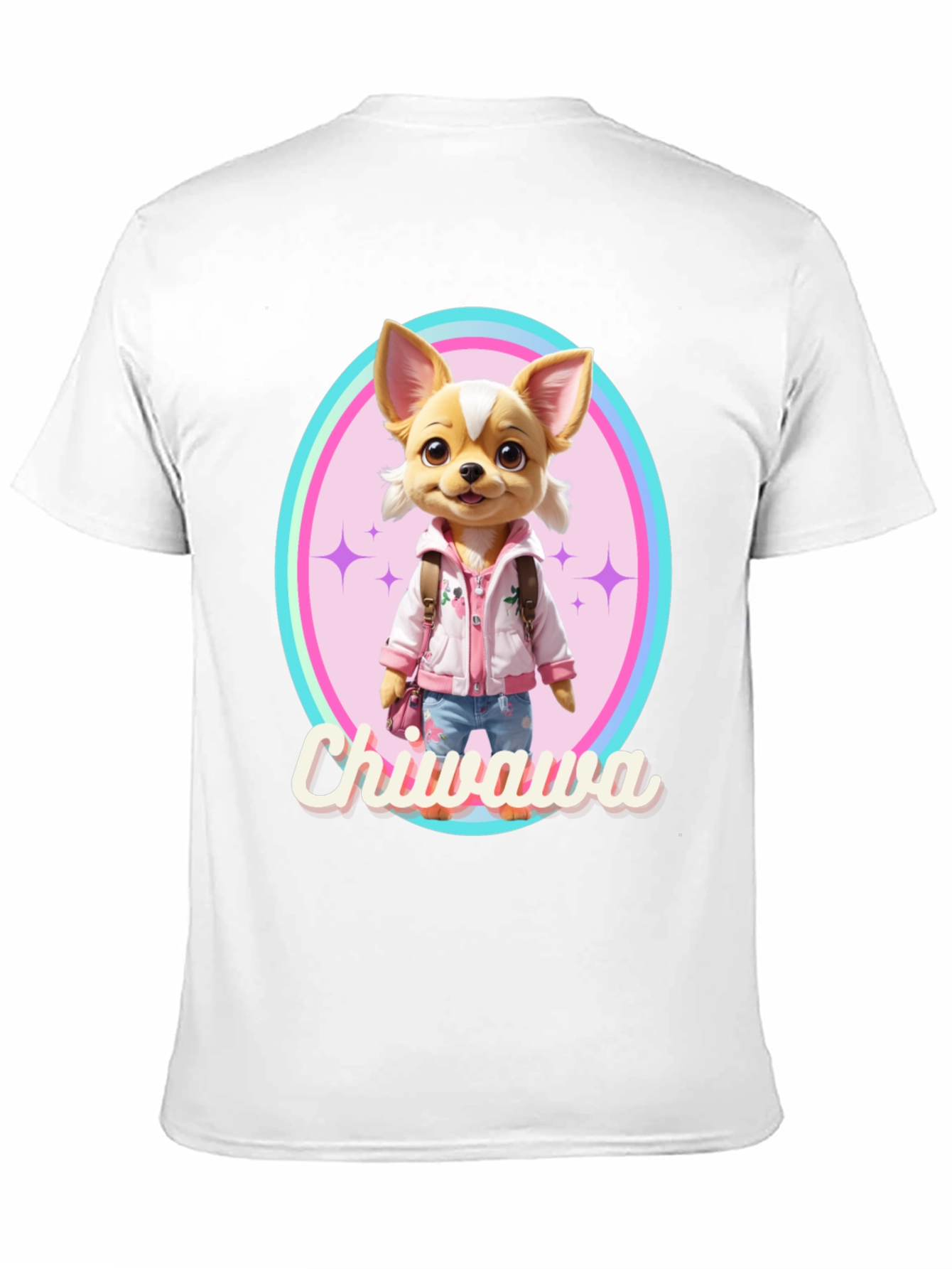Chihuahua Graphic Tee - Kawaii Dog Shirt