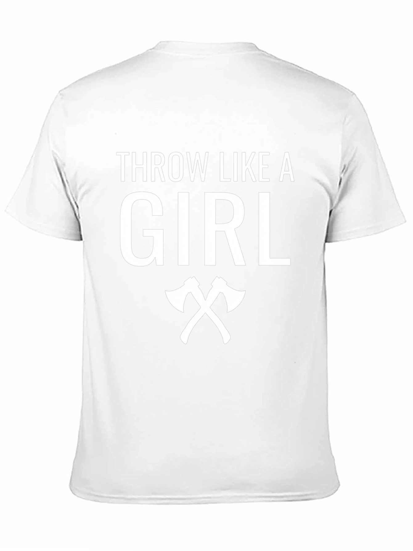 Throw Like A Girl Axe T-Shirt