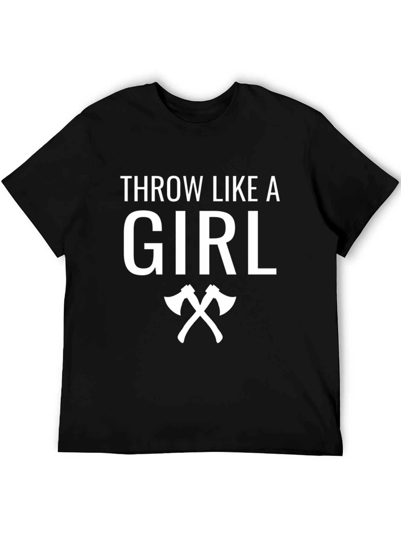 Throw Like A Girl Axe T-Shirt