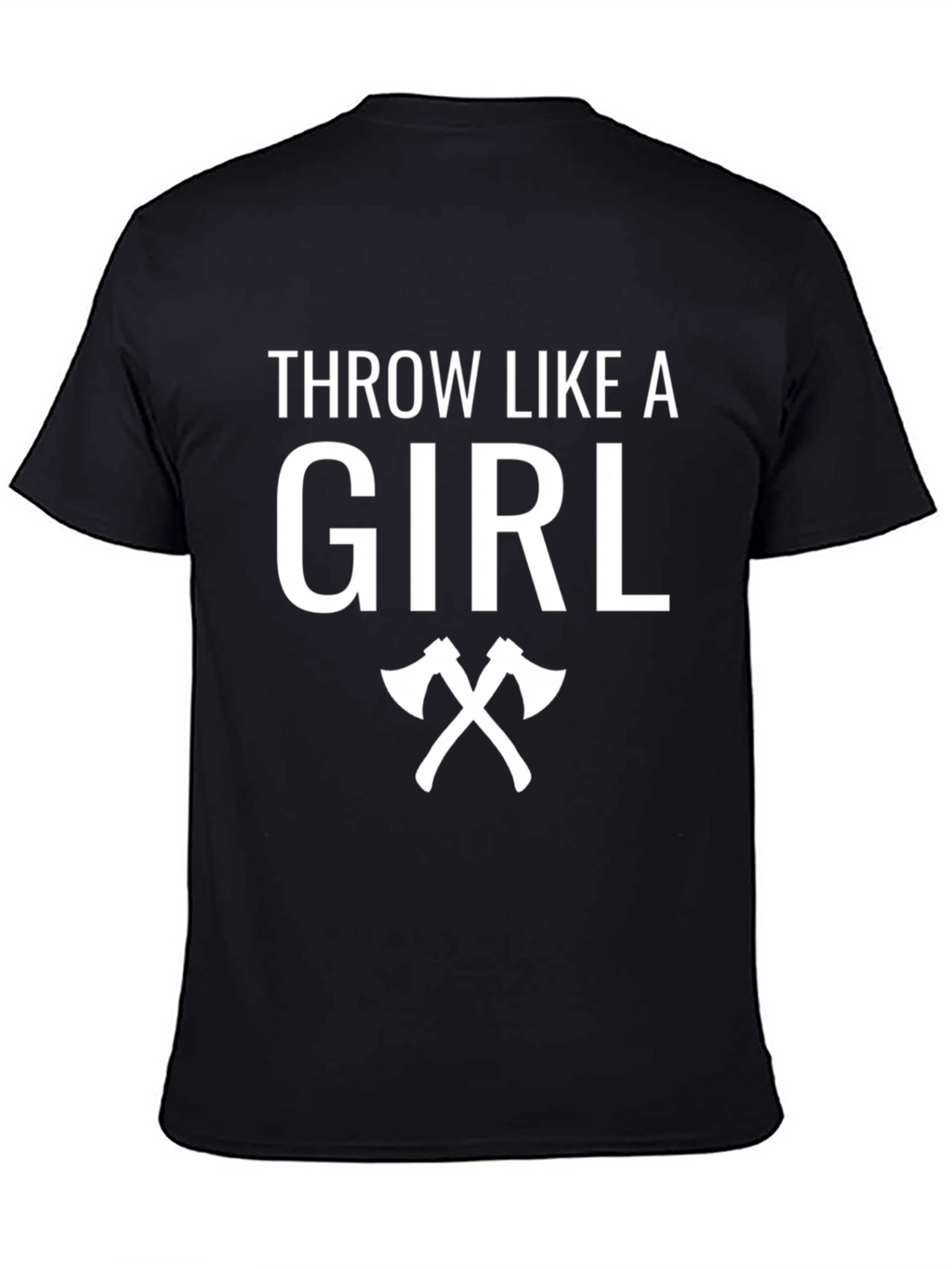 Throw Like A Girl Axe T-Shirt