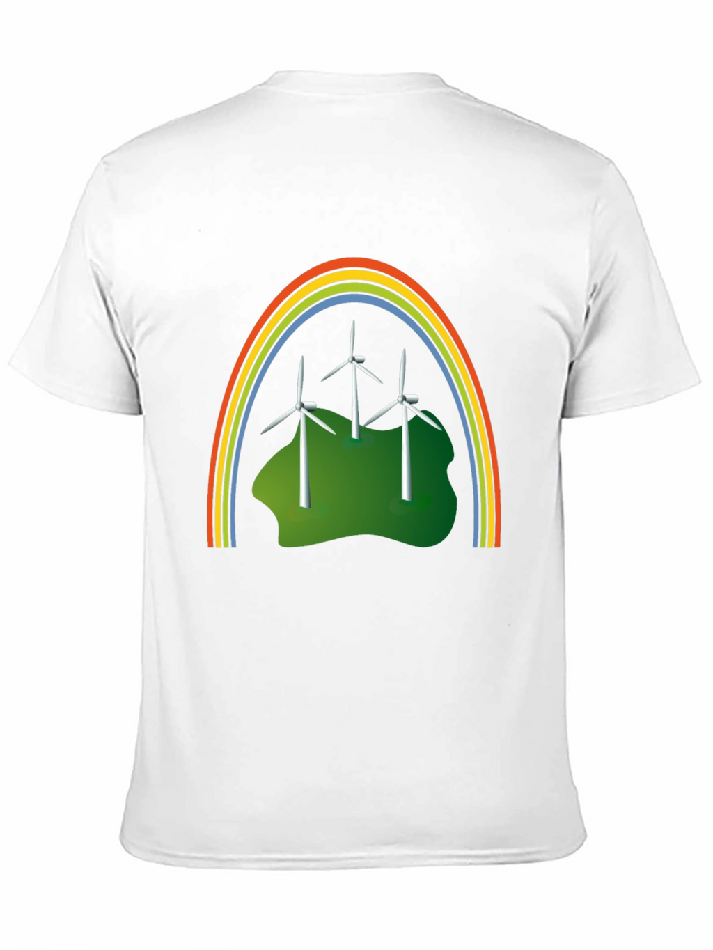 Eco Rainbow Windmills Graphic Tee