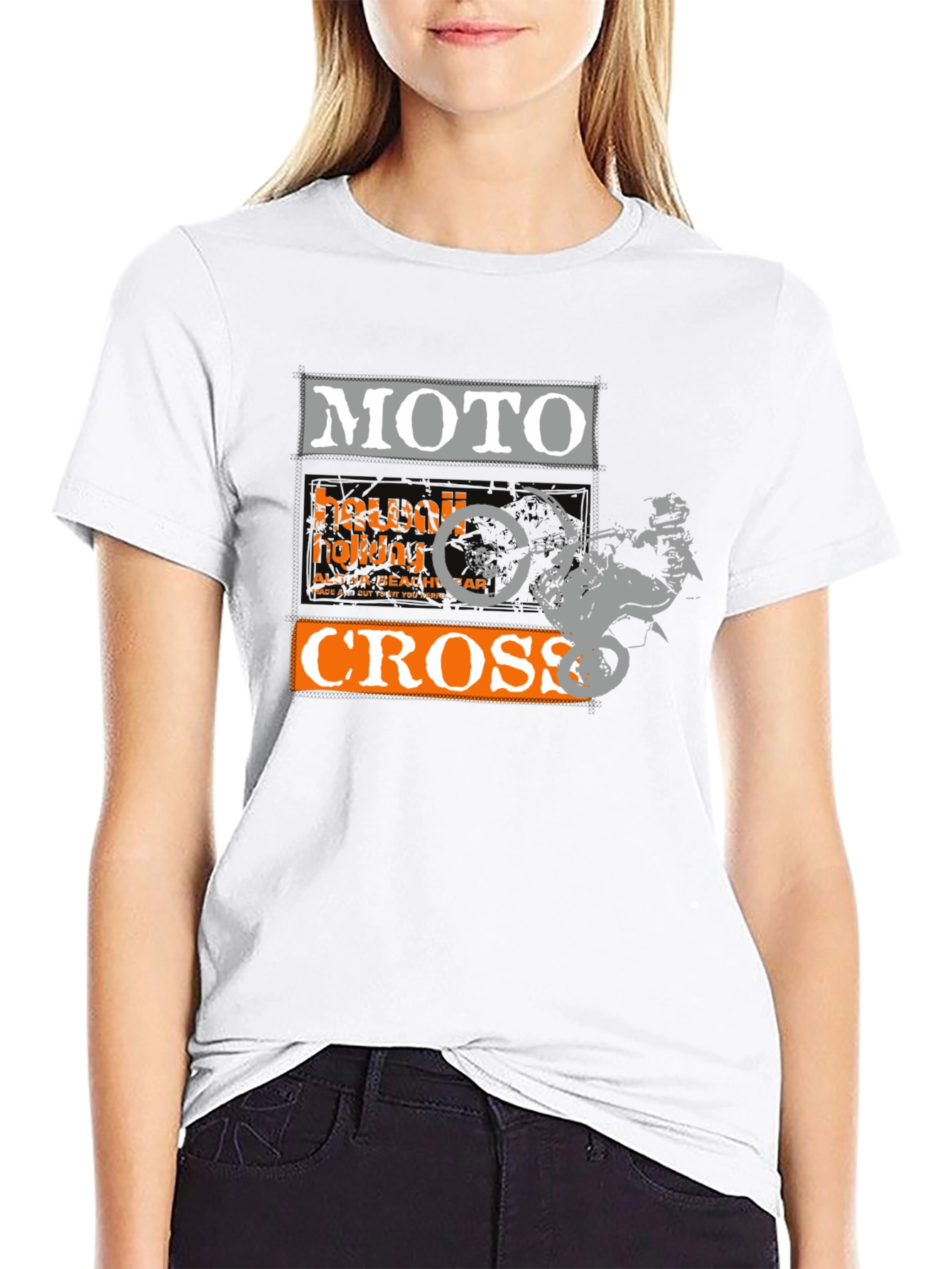 MotoCross Graphic T-Shirt - Rider Design