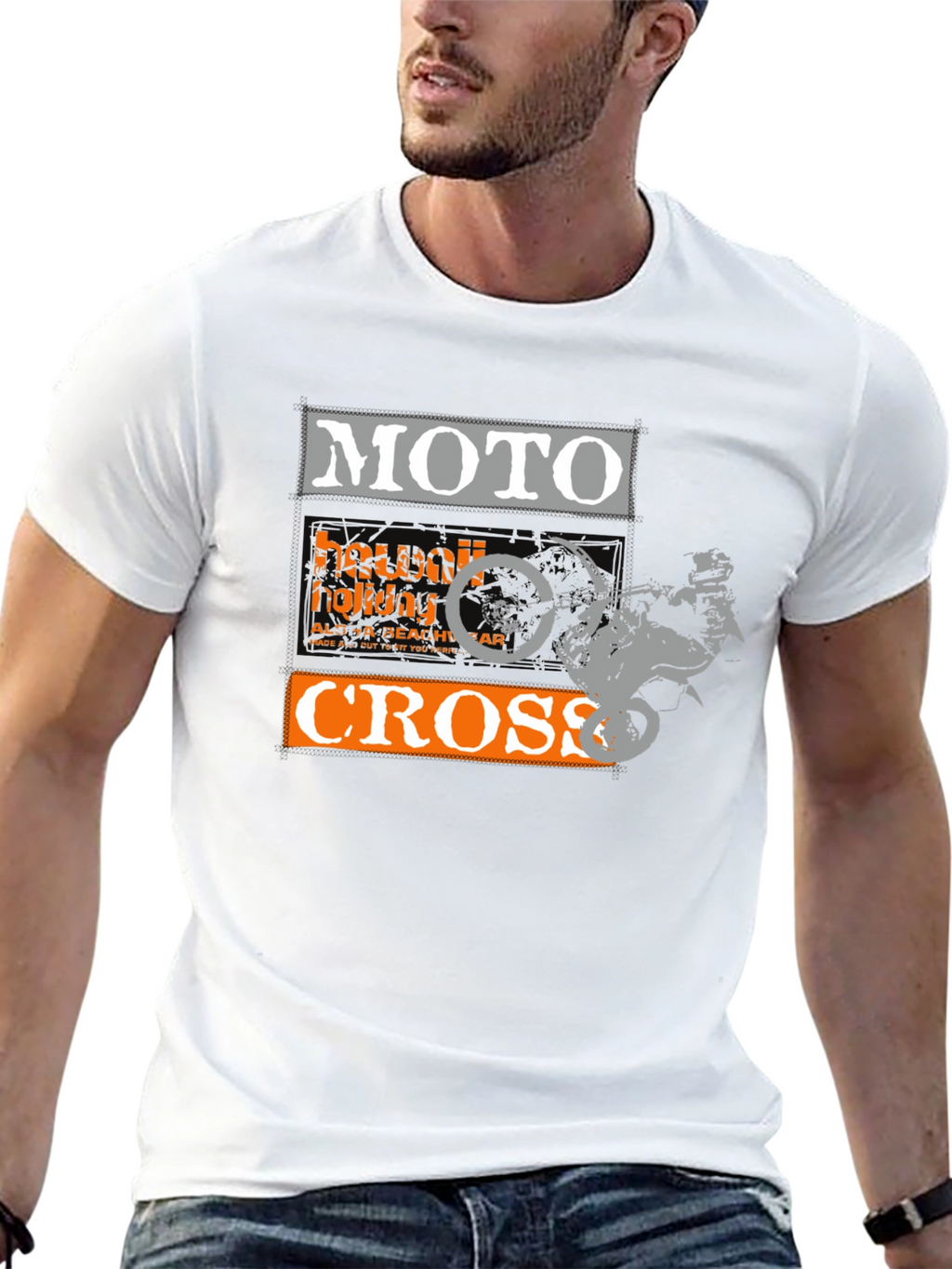 MotoCross Graphic T-Shirt - Rider Design