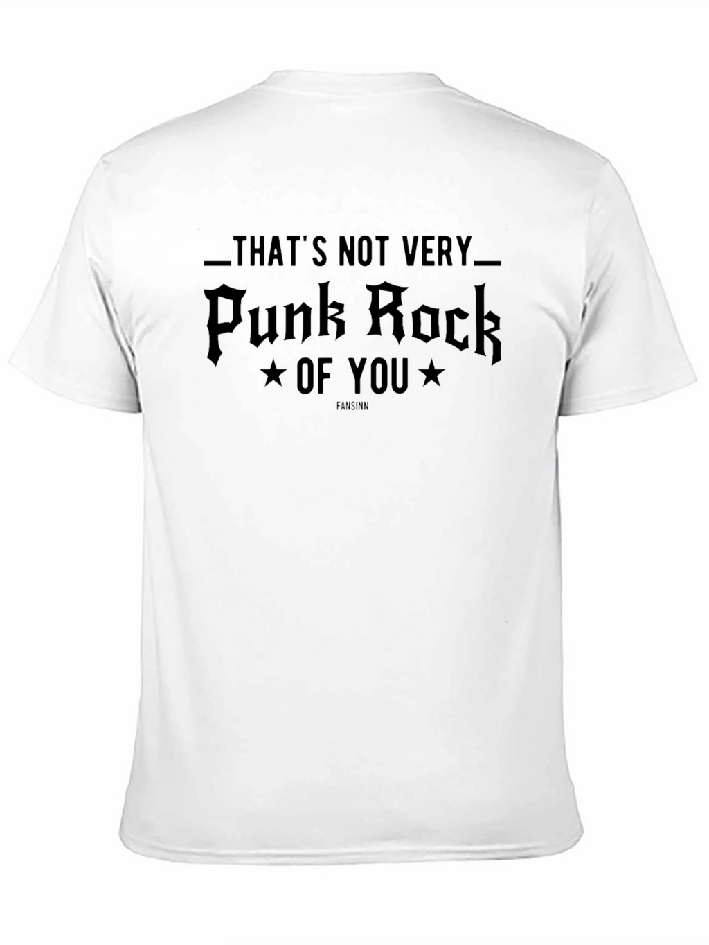 Thats Not Very Punk Rock Graphic T-Shirt