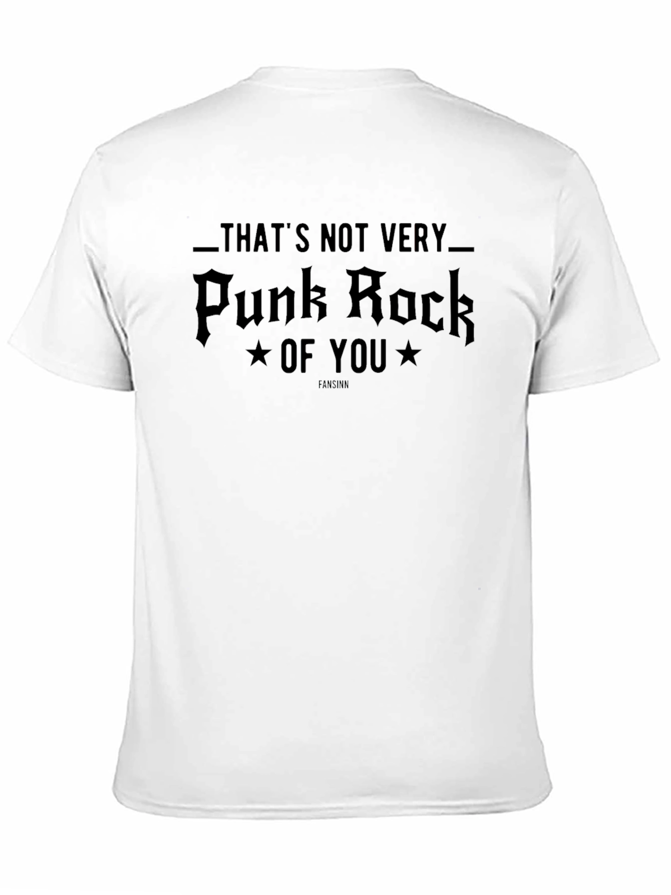 Thats Not Very Punk Rock Graphic T-Shirt