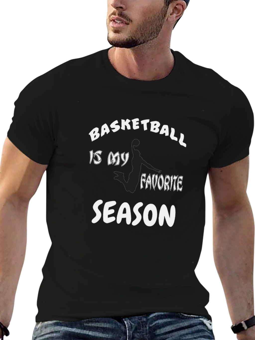 Basketball is My Favorite Season Graphic Tee