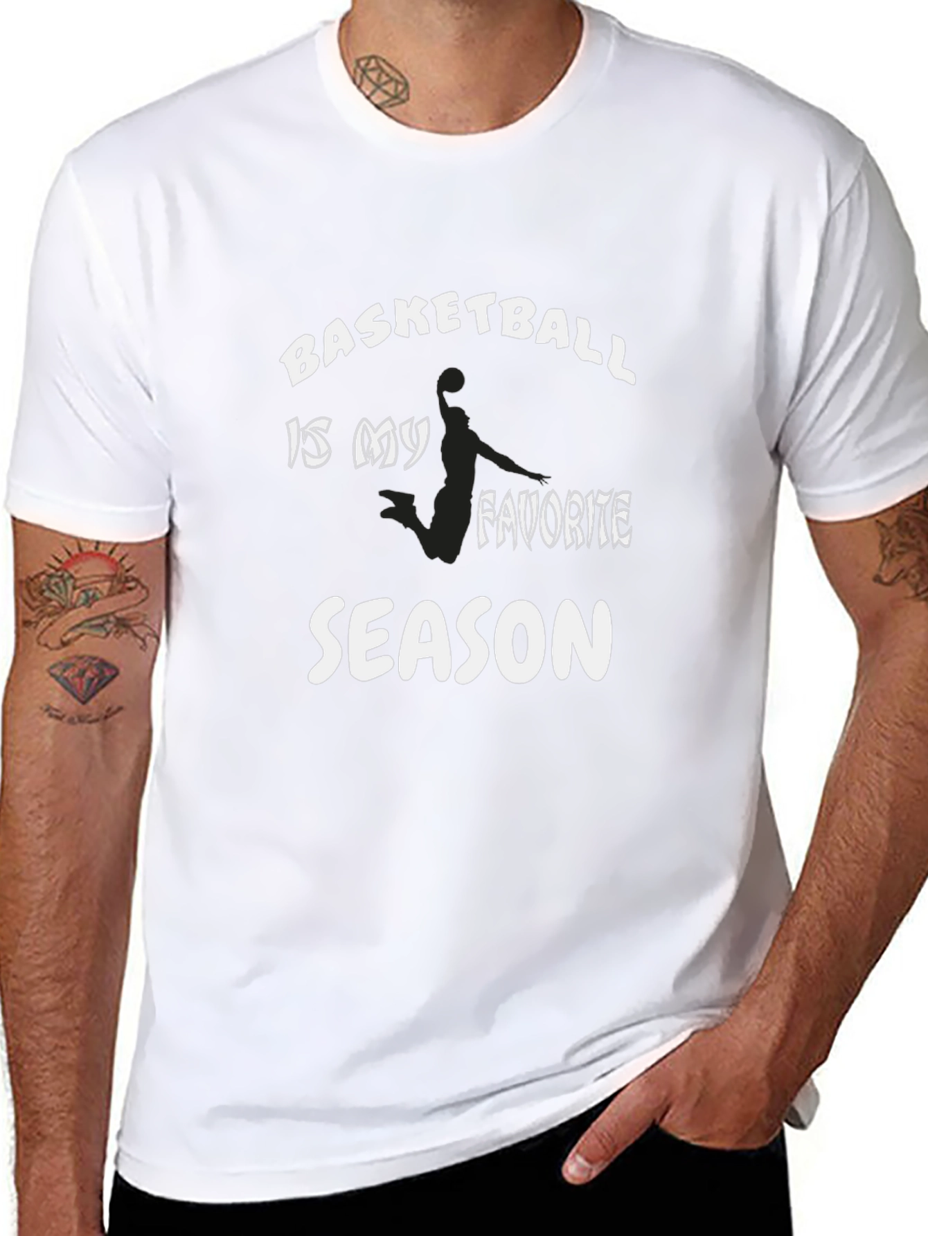 Basketball is My Favorite Season Graphic Tee
