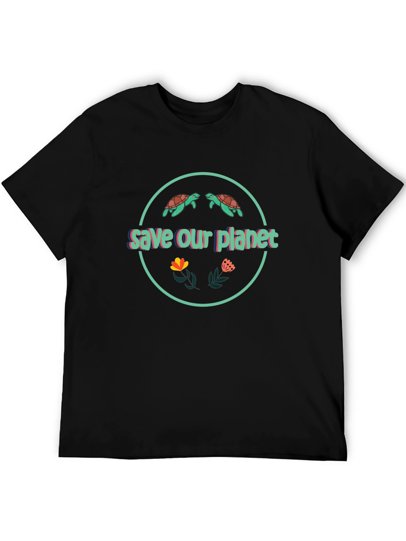 Save Our Planet Graphic Print Tee