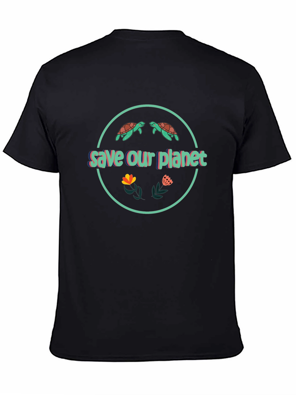 Save Our Planet Graphic Print Tee