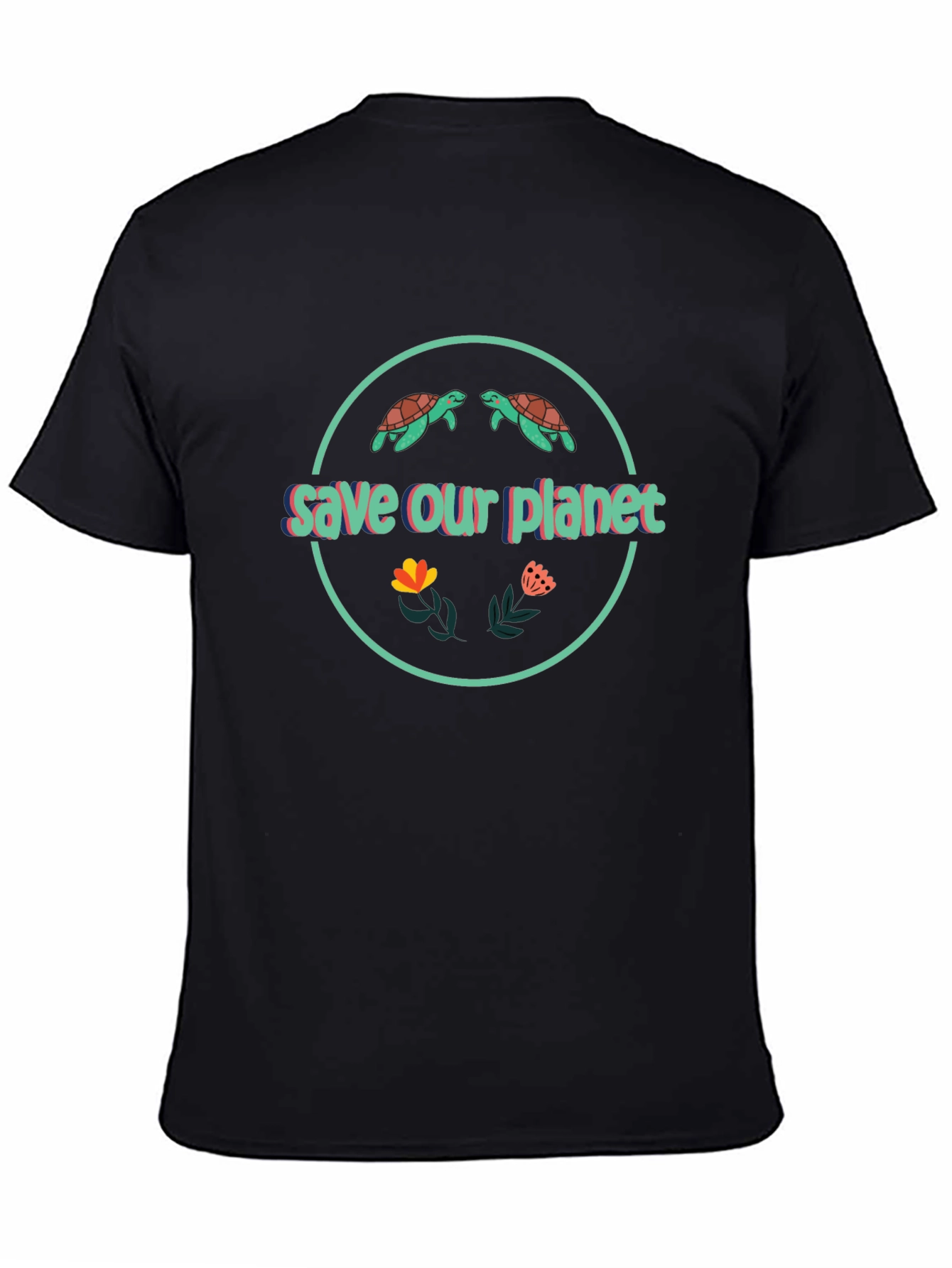 Save Our Planet Graphic Print Tee