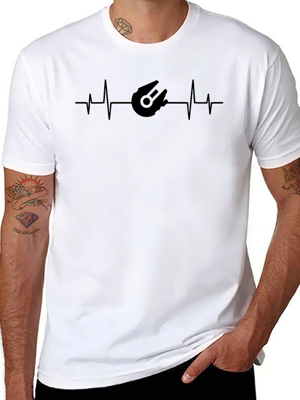 Millennium Falcon Heartbeat T-Shirt