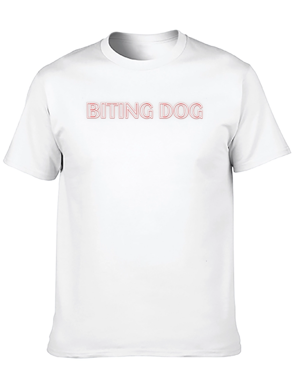 Biting Dog Graphic Tee - Bold Statement Shirt