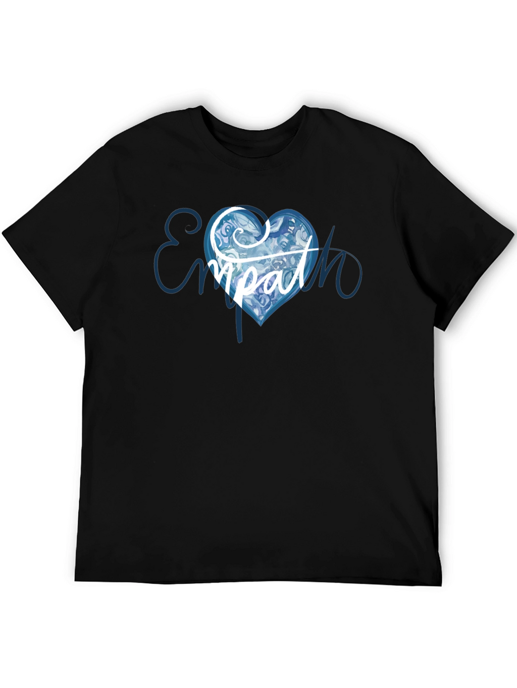 Empath Heart Graphic T-Shirt - Black