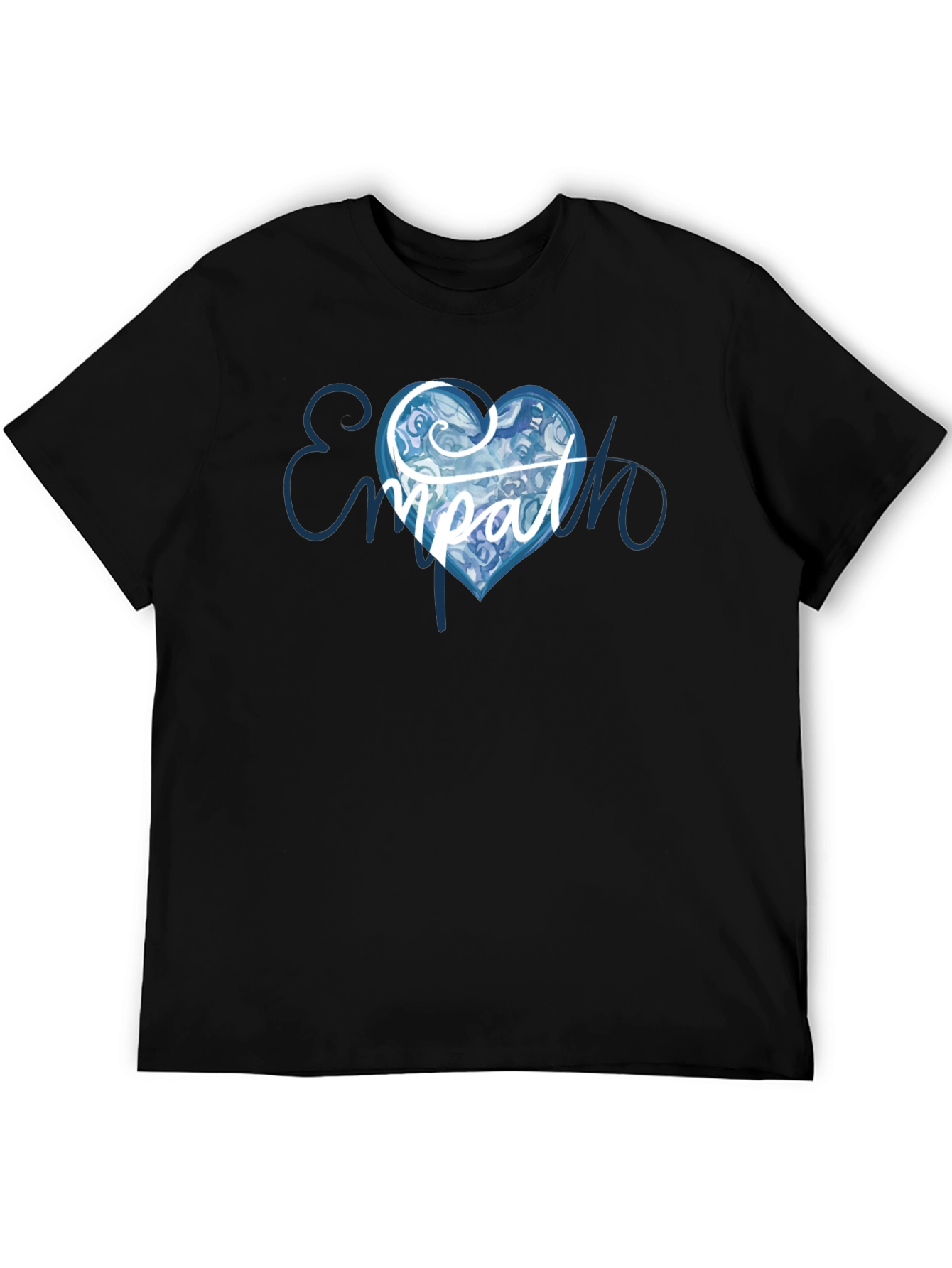 Empath Heart Graphic T-Shirt - Black