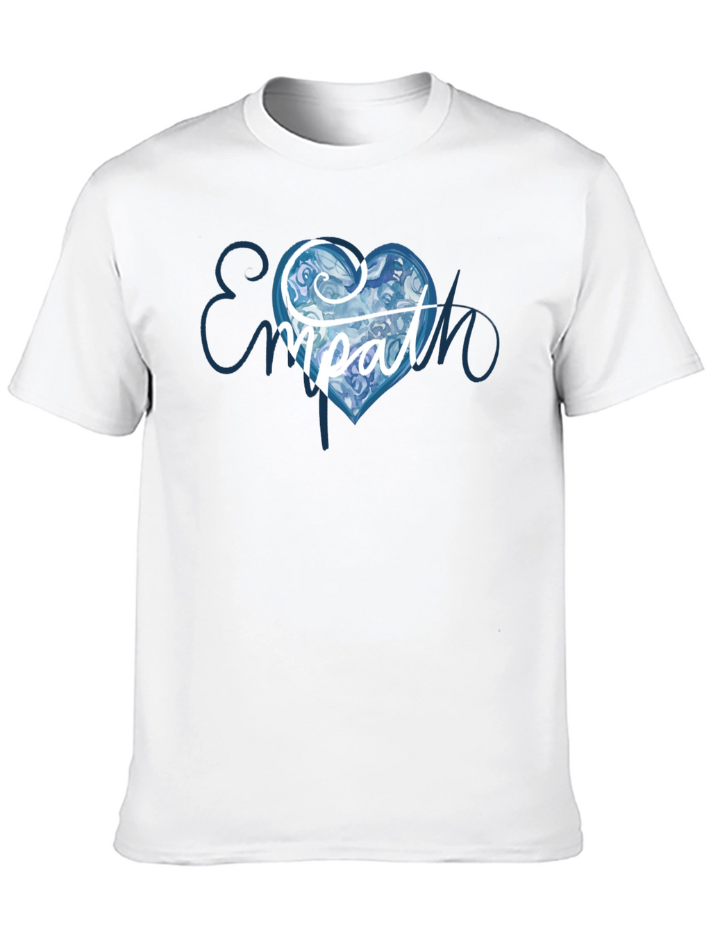 Empath Heart Graphic T-Shirt - Black