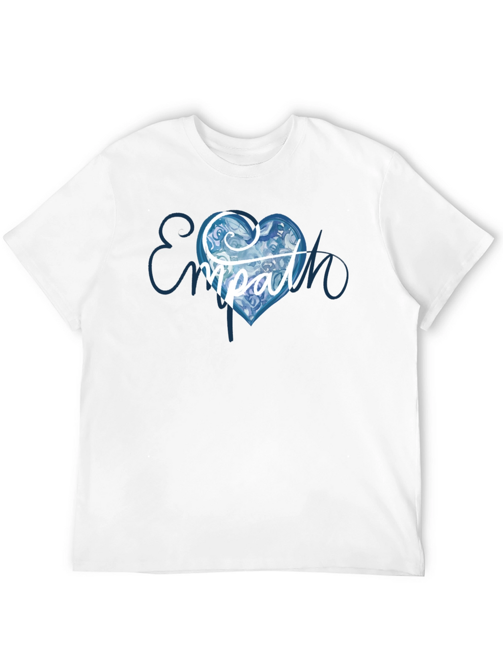 Empath Heart Graphic T-Shirt - Black