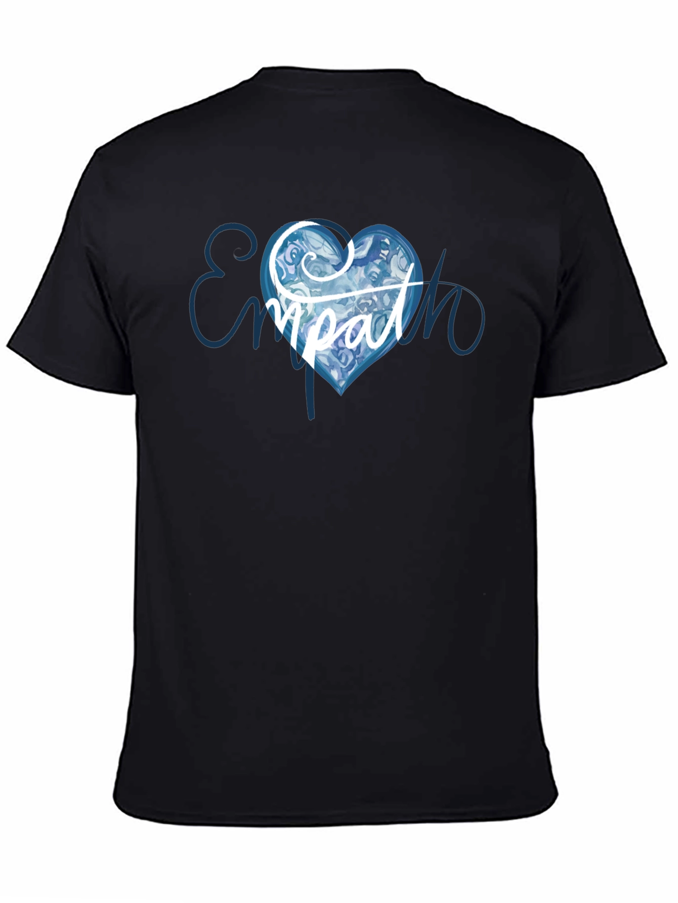 Empath Heart Graphic T-Shirt - Black
