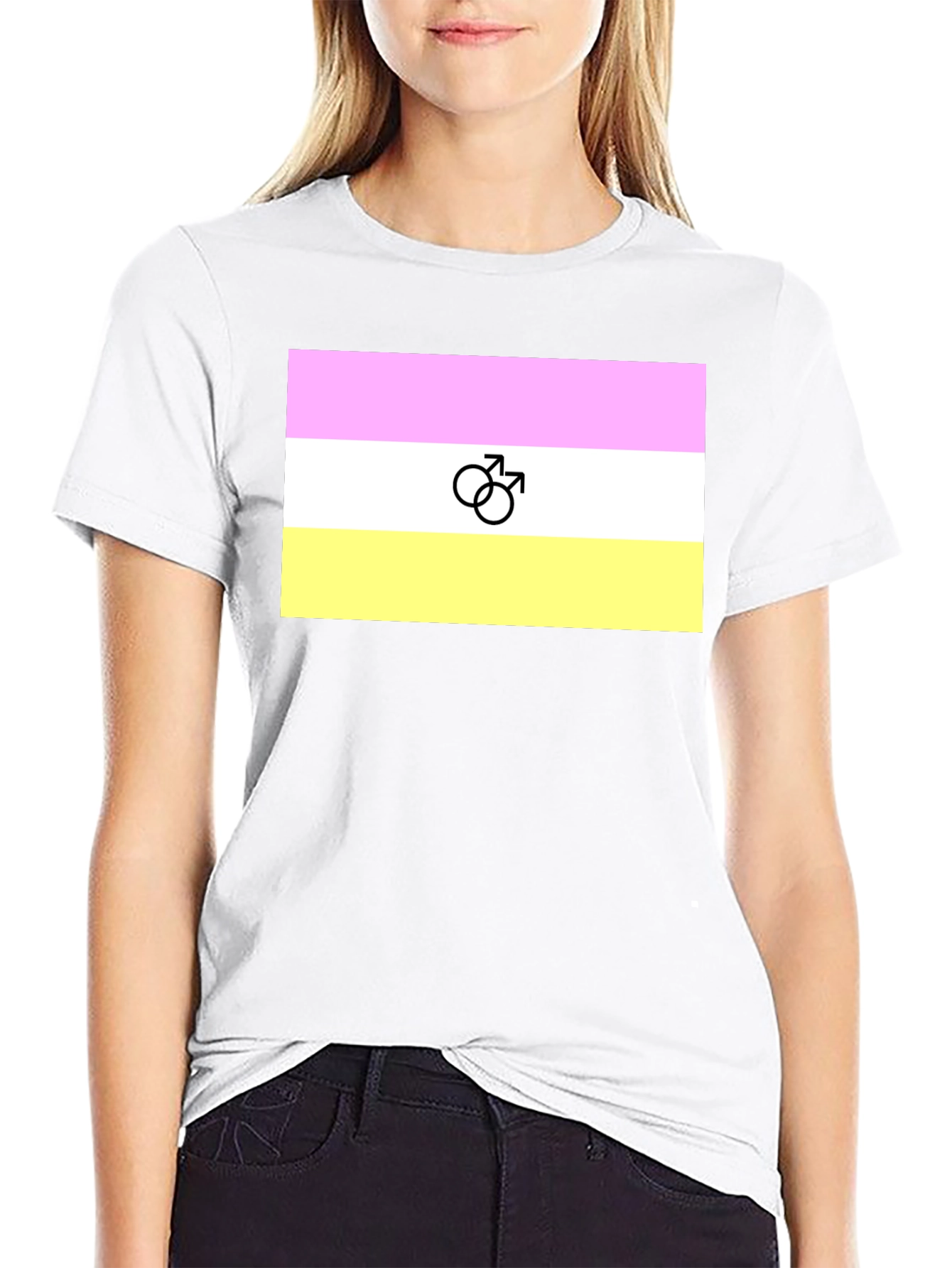 Intersex Pride T-Shirt - Black