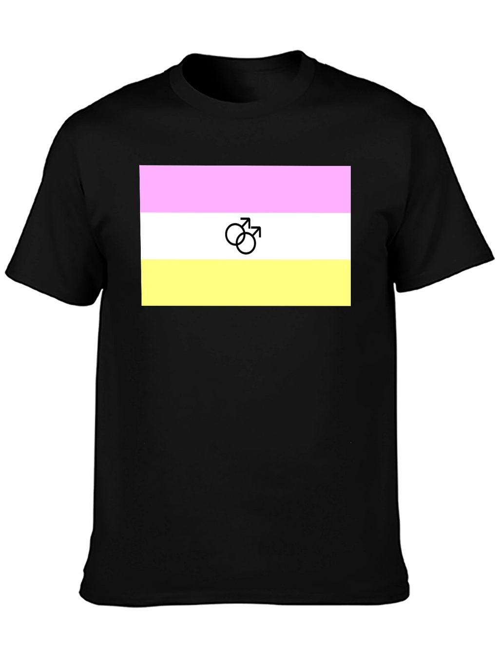 Intersex Pride T-Shirt - Black