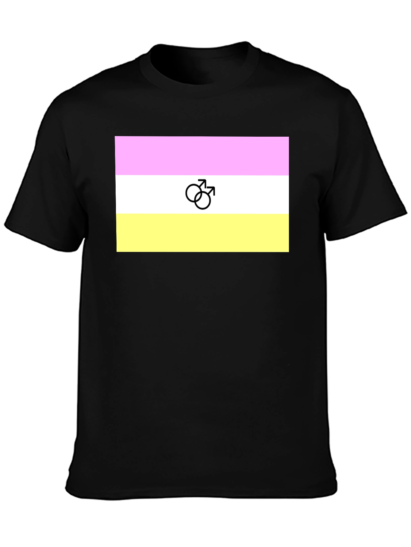 Intersex Pride T-Shirt - Black