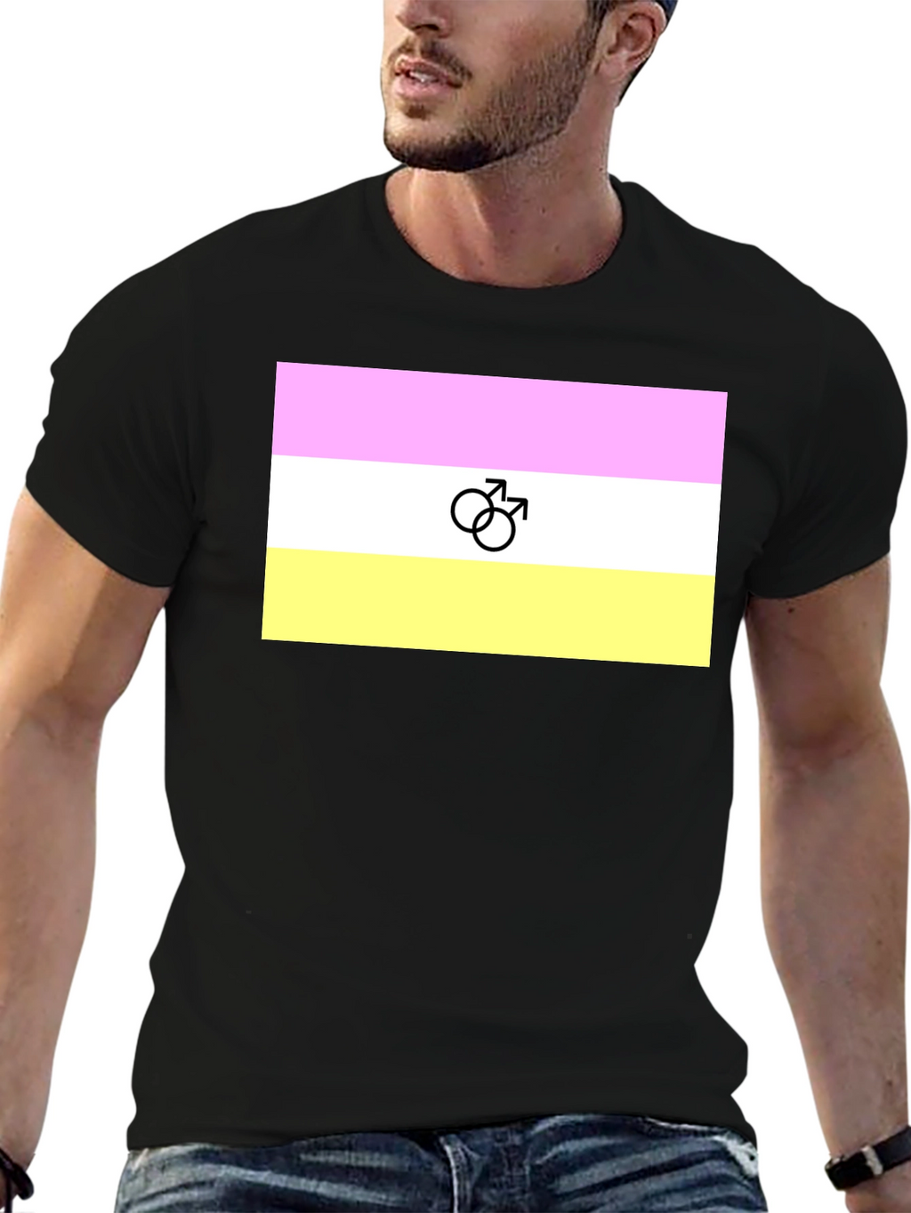 Intersex Pride T-Shirt - Black