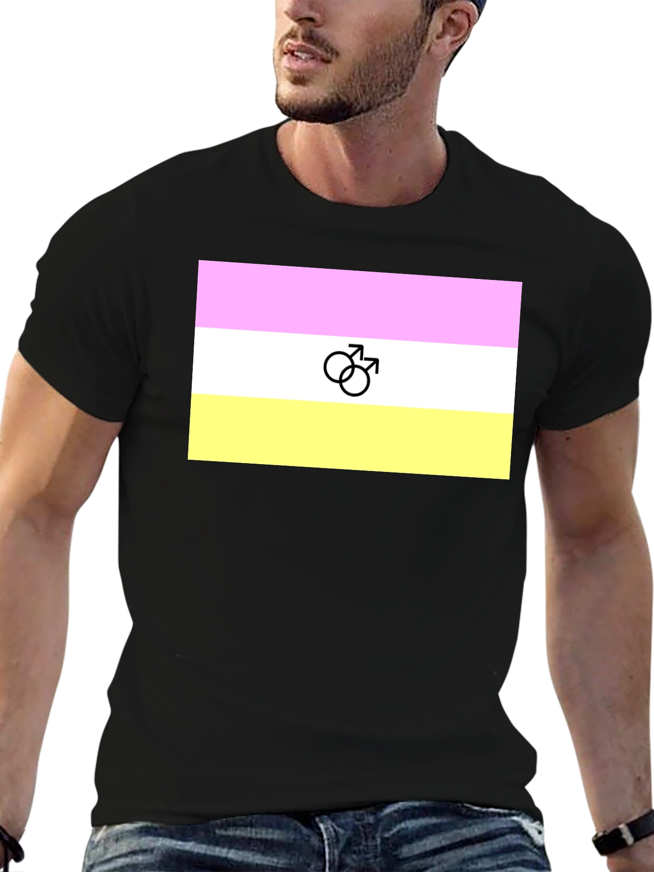 Intersex Pride T-Shirt - Black