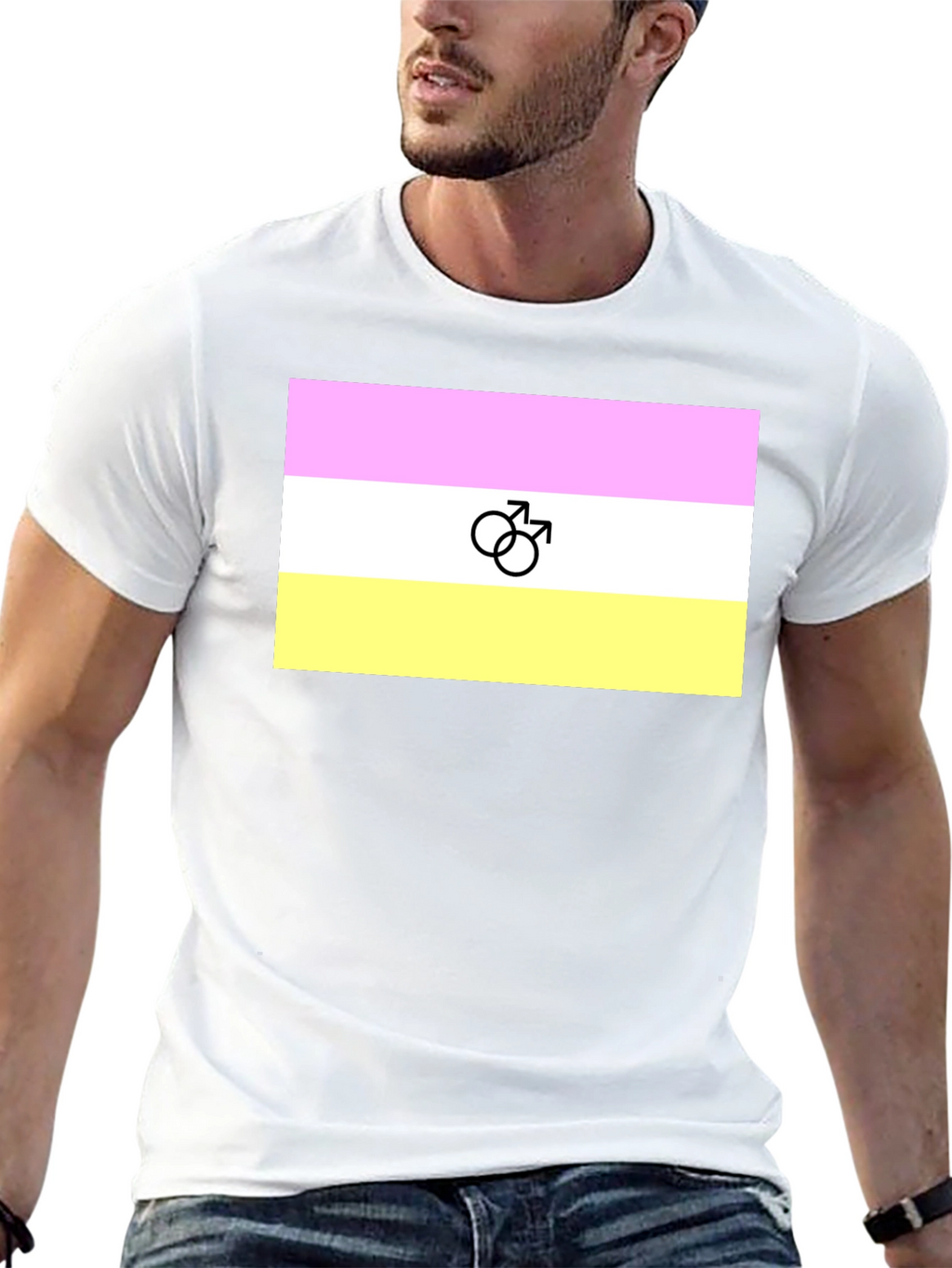 Intersex Pride T-Shirt - Black