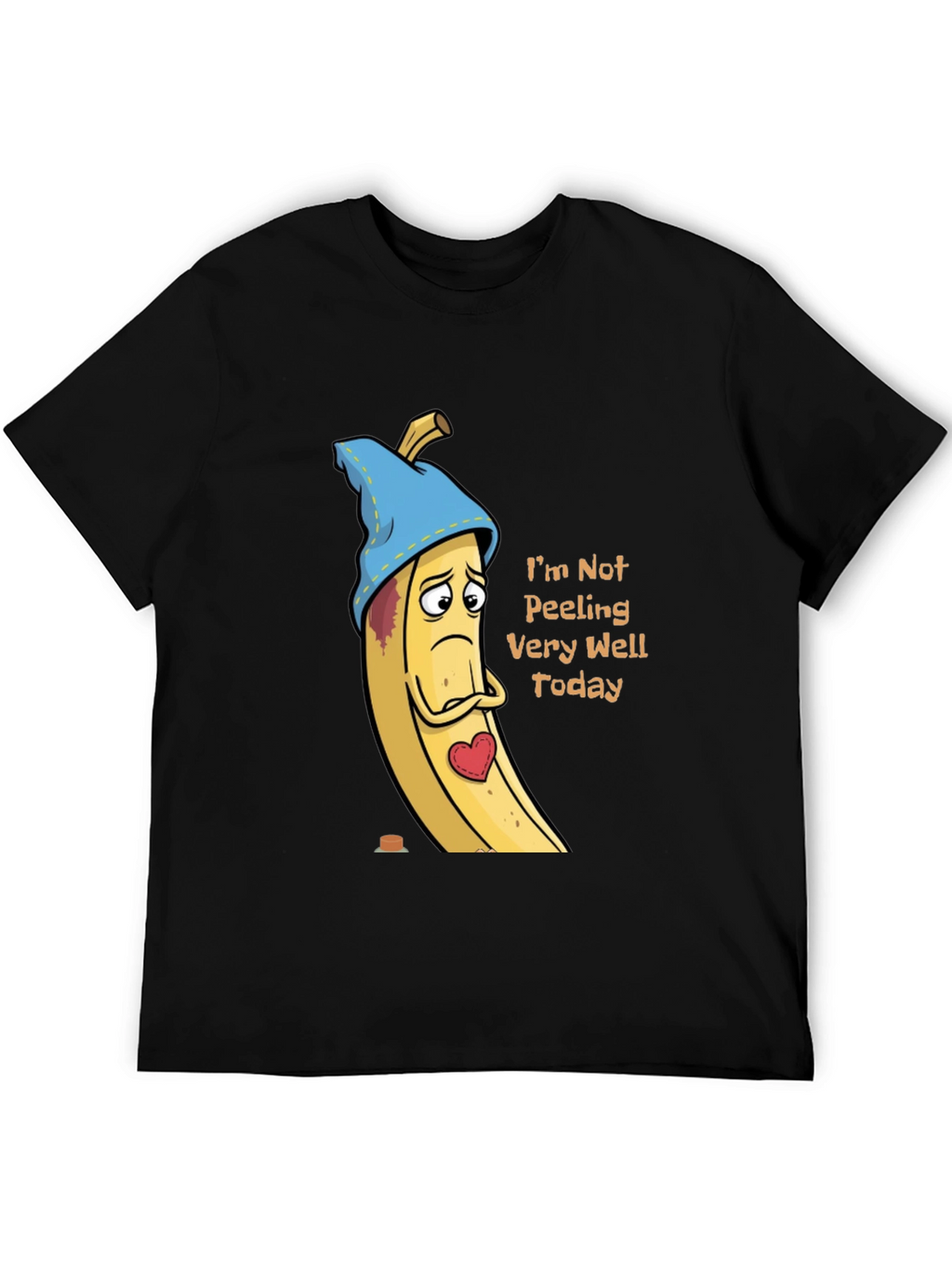 Sad Banana T-Shirt - Funny Graphic Tee