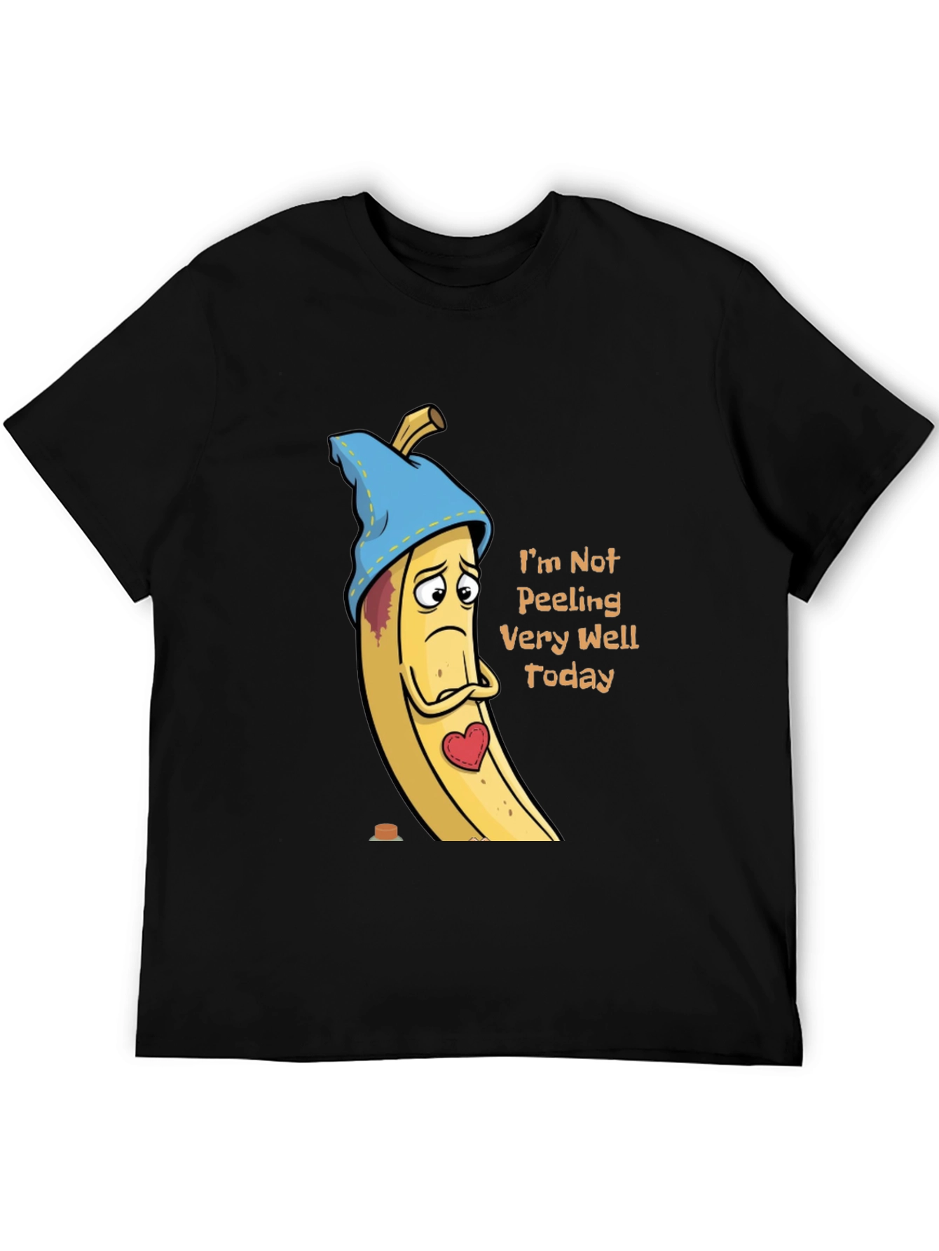 Sad Banana T-Shirt - Funny Graphic Tee