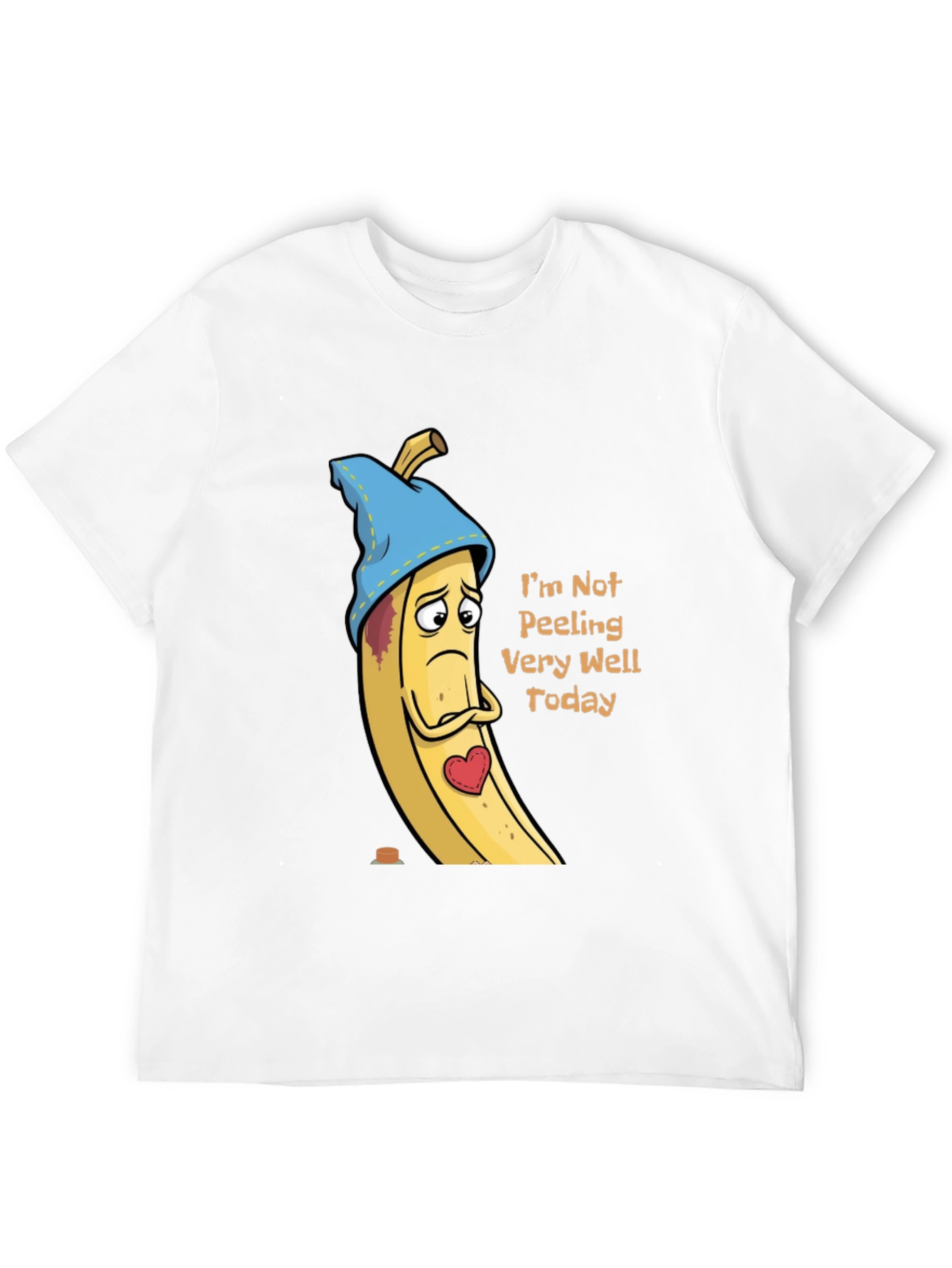 Sad Banana T-Shirt - Funny Graphic Tee