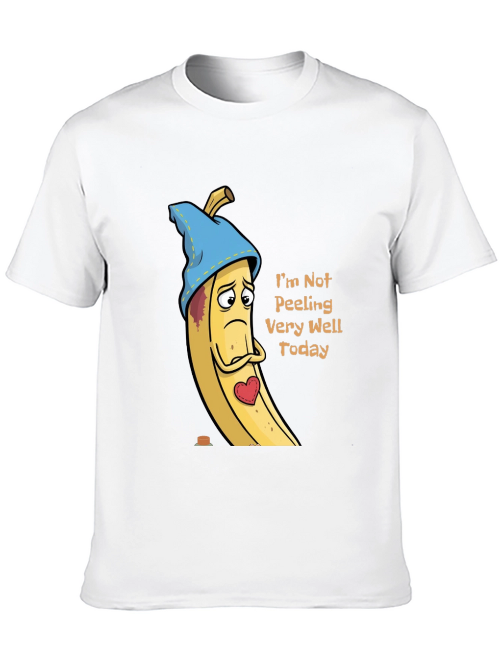 Sad Banana T-Shirt - Funny Graphic Tee