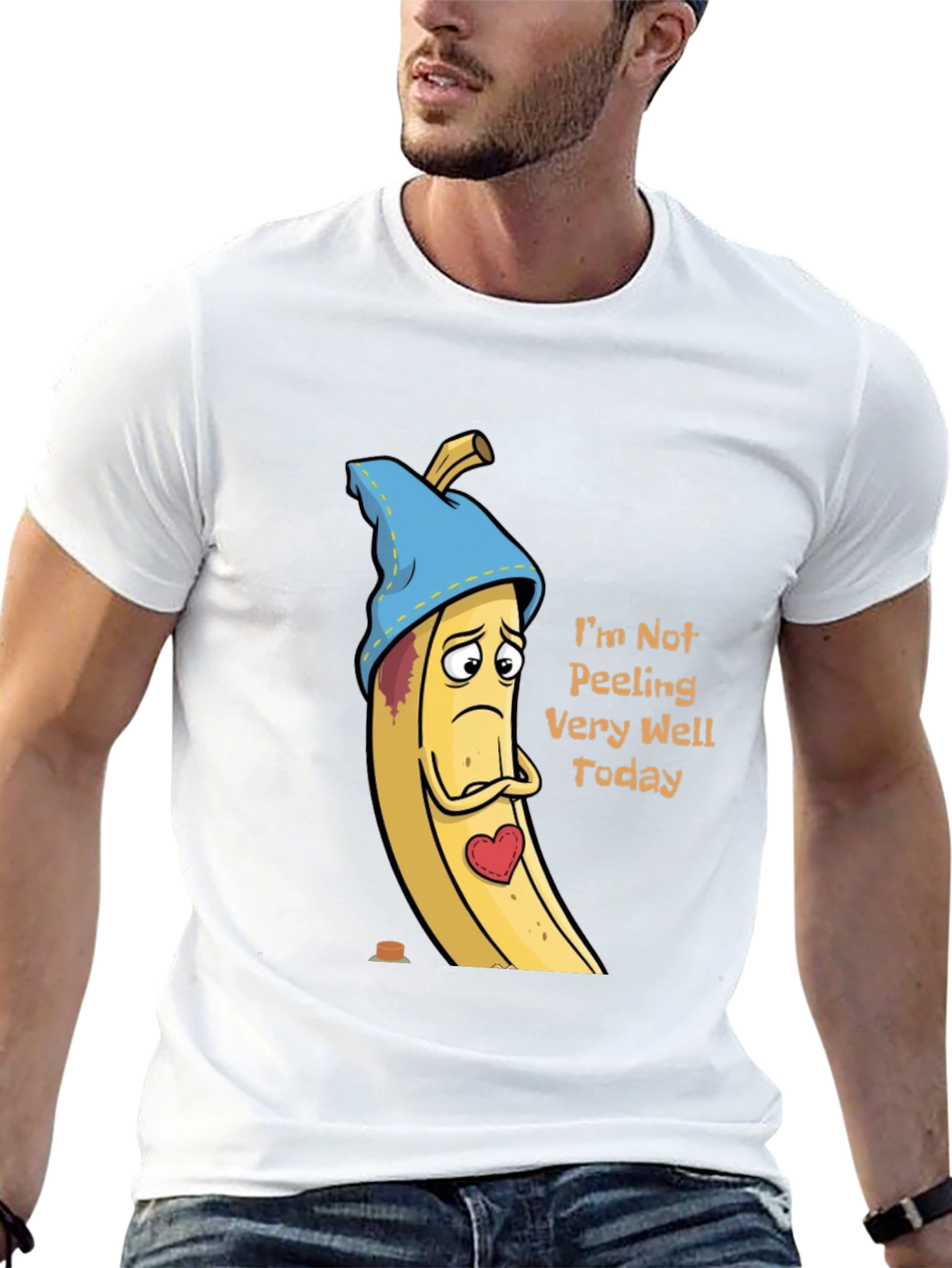 Sad Banana T-Shirt - Funny Graphic Tee