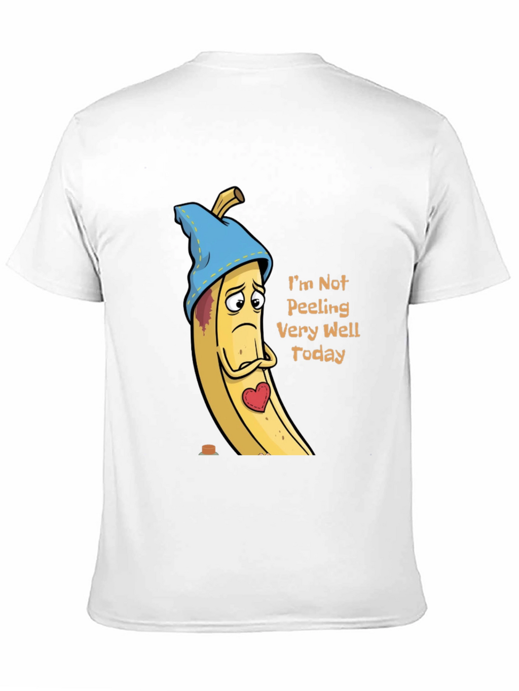 Sad Banana T-Shirt - Funny Graphic Tee