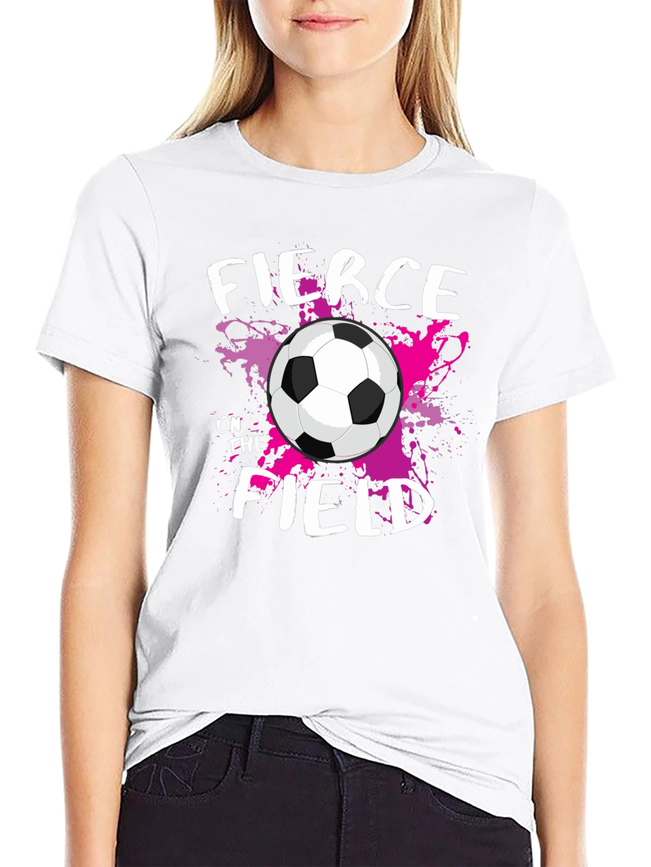 Fierce On The Field Soccer Graphic T-Shirt