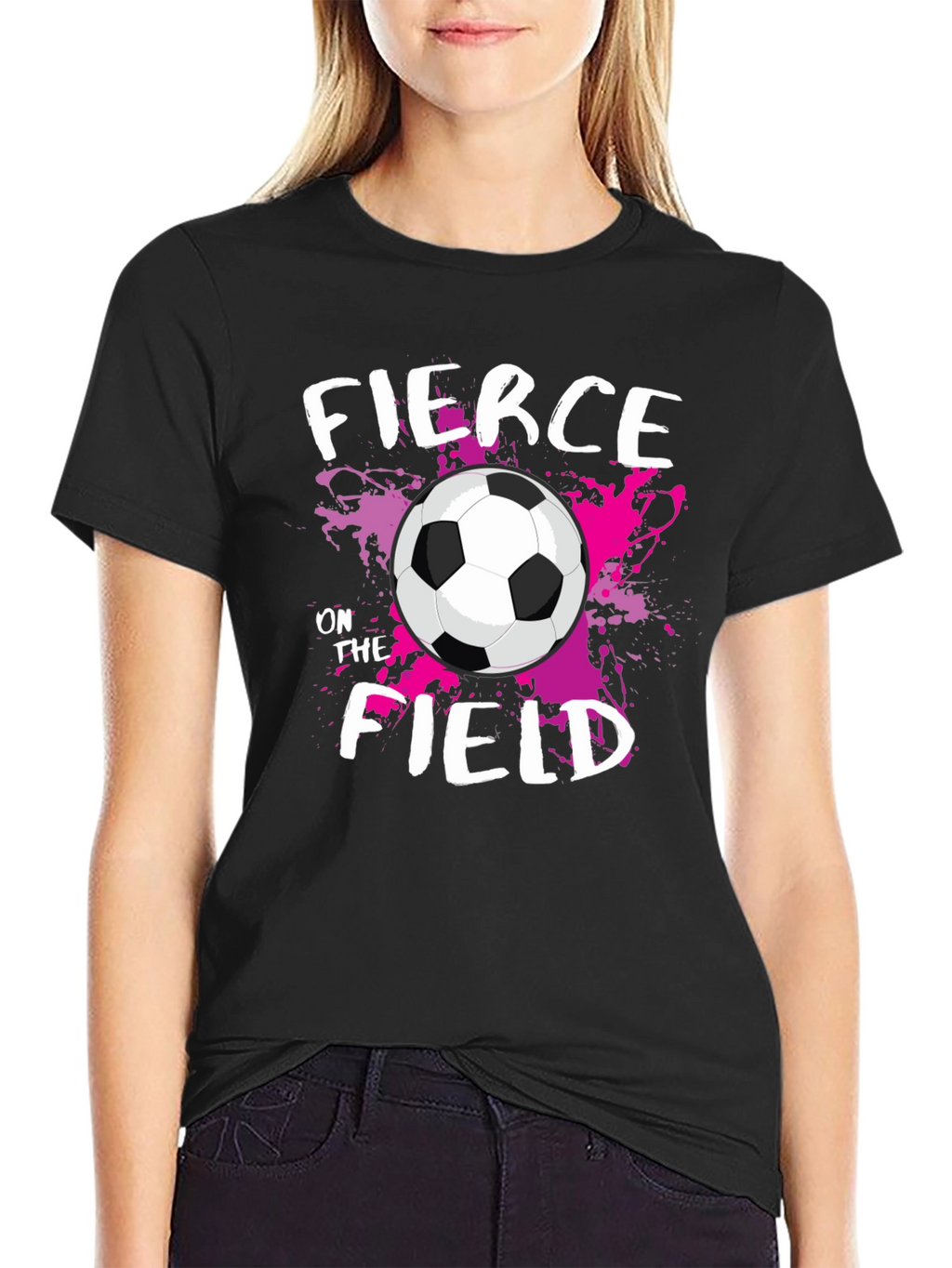 Fierce On The Field Soccer Graphic T-Shirt