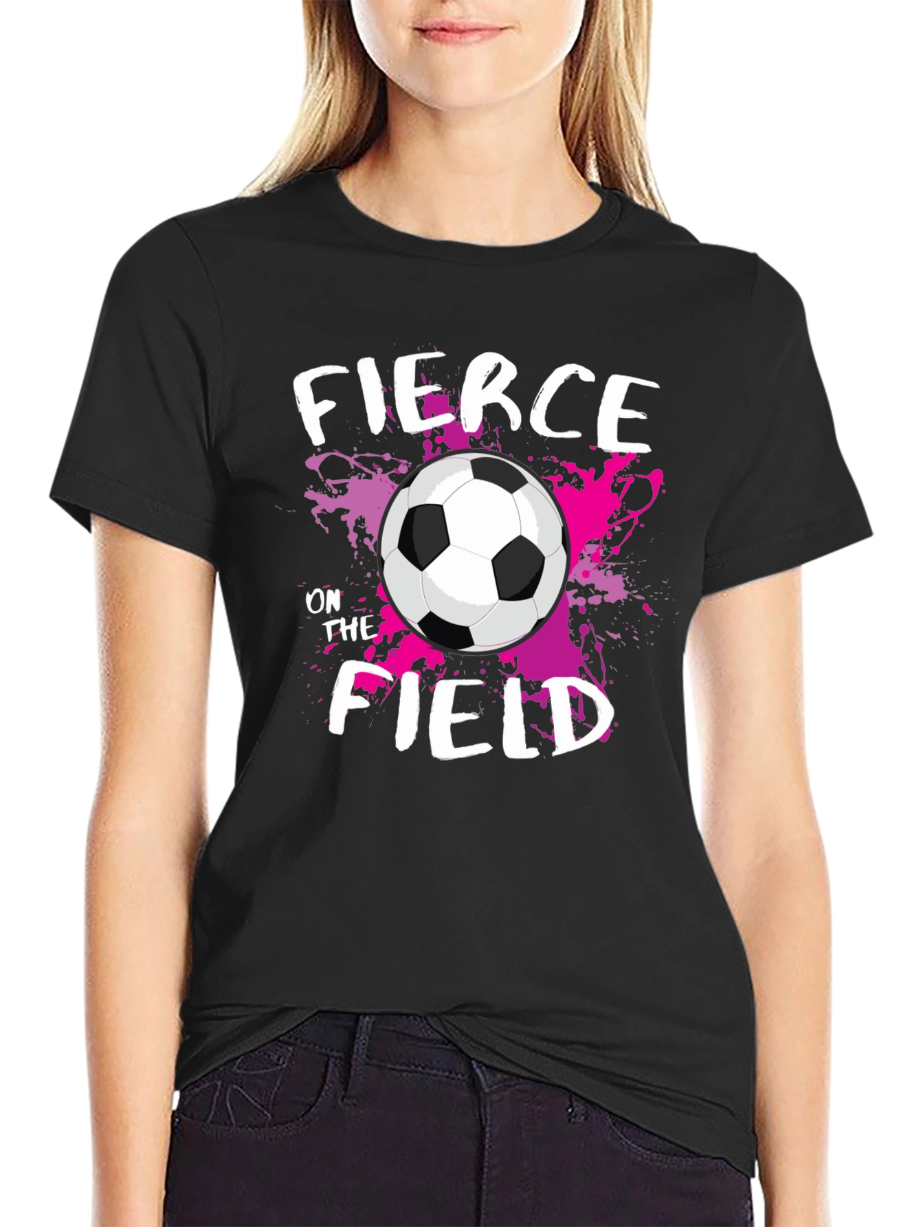Fierce On The Field Soccer Graphic T-Shirt