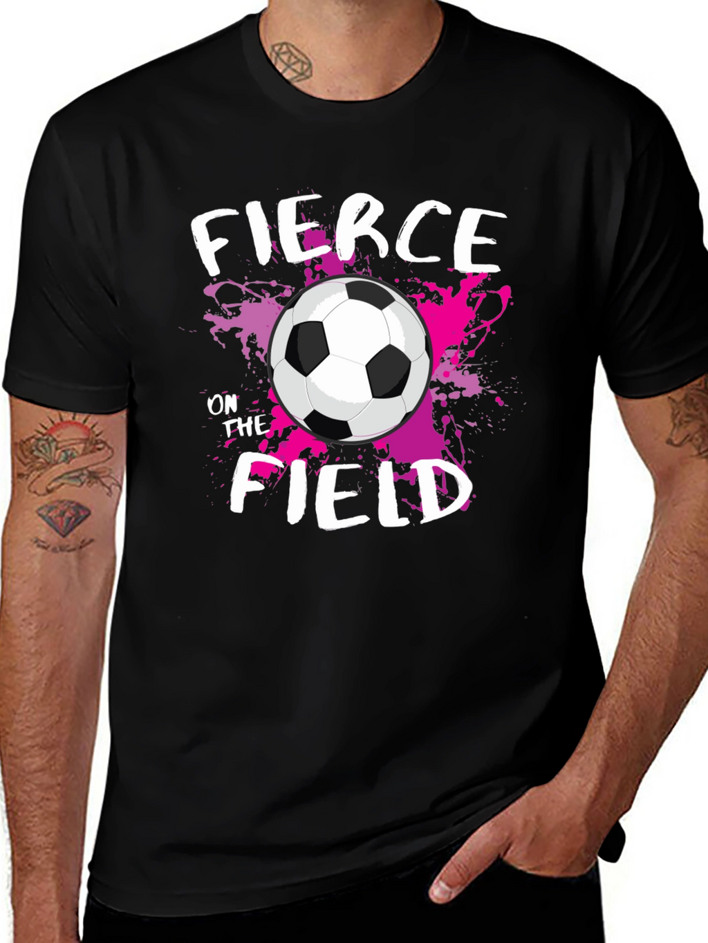 Fierce On The Field Soccer Graphic T-Shirt
