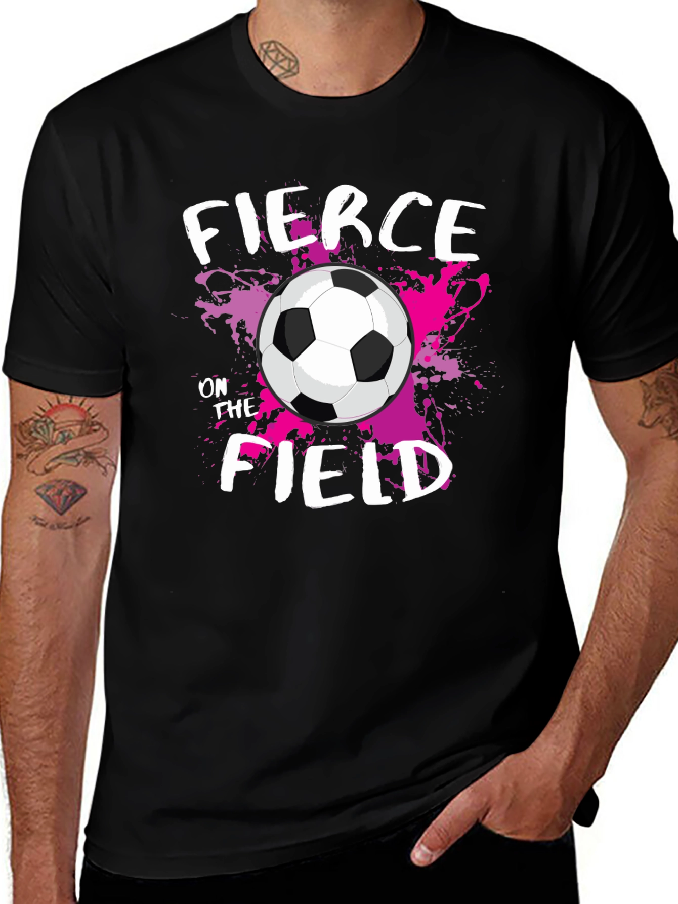 Fierce On The Field Soccer Graphic T-Shirt