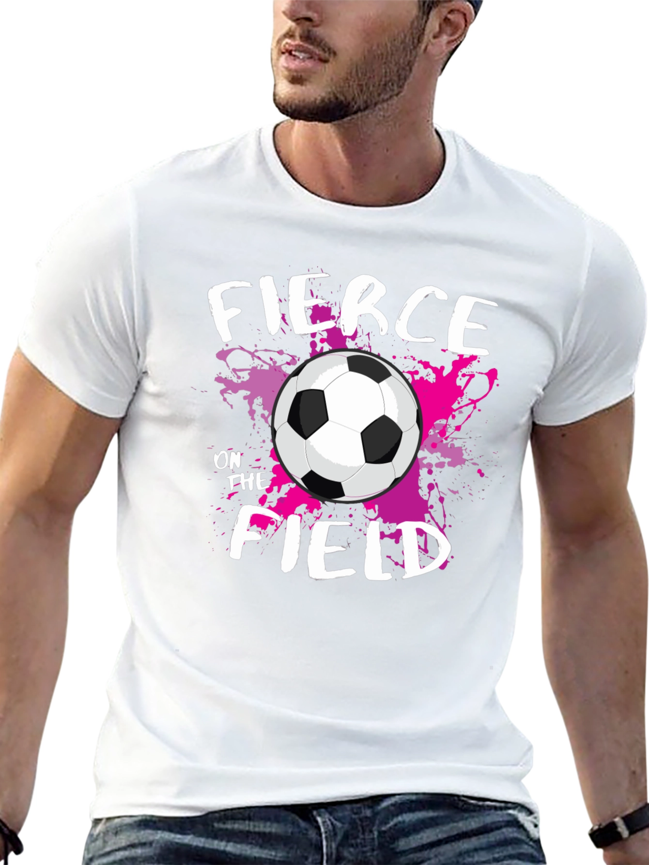 Fierce On The Field Soccer Graphic T-Shirt