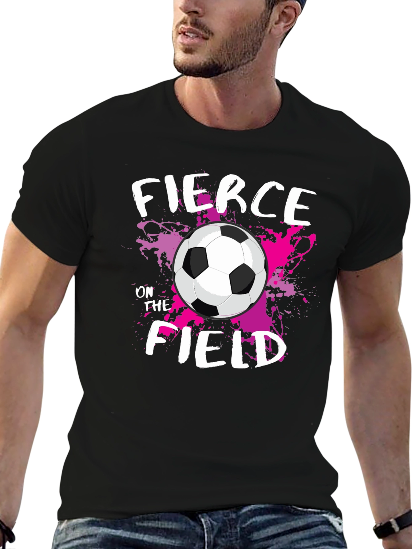 Fierce On The Field Soccer Graphic T-Shirt