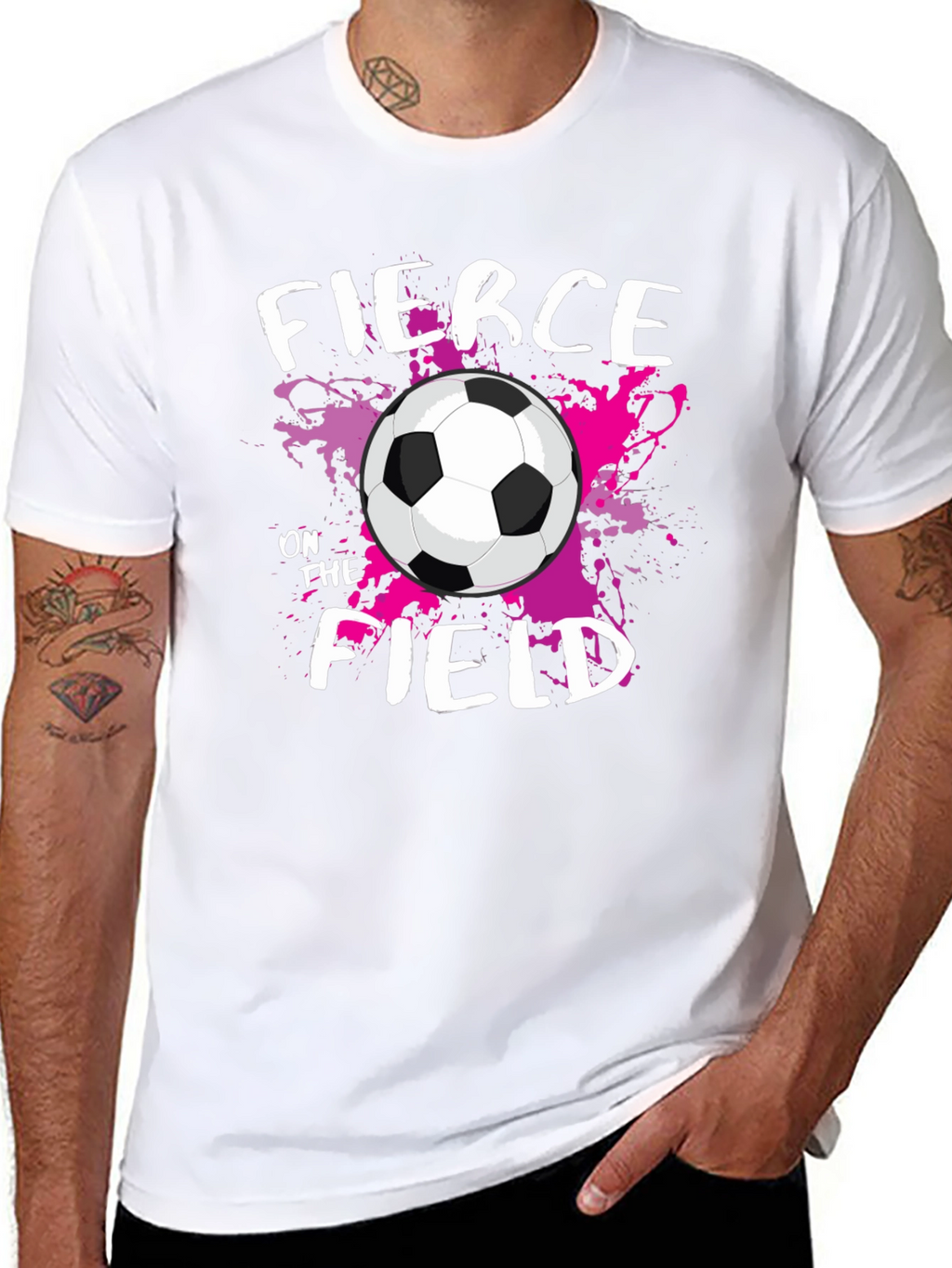 Fierce On The Field Soccer Graphic T-Shirt