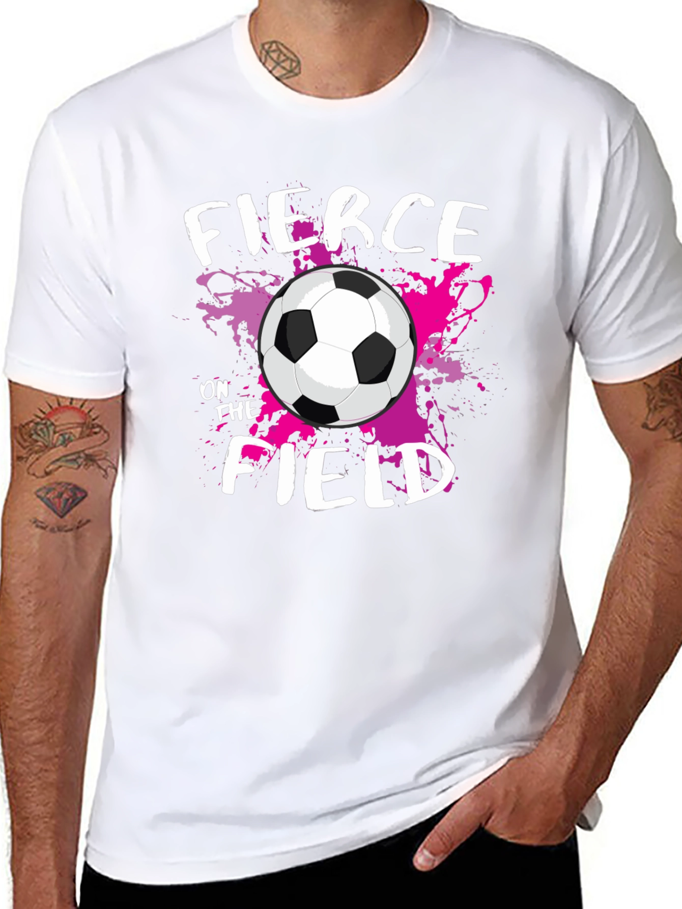 Fierce On The Field Soccer Graphic T-Shirt