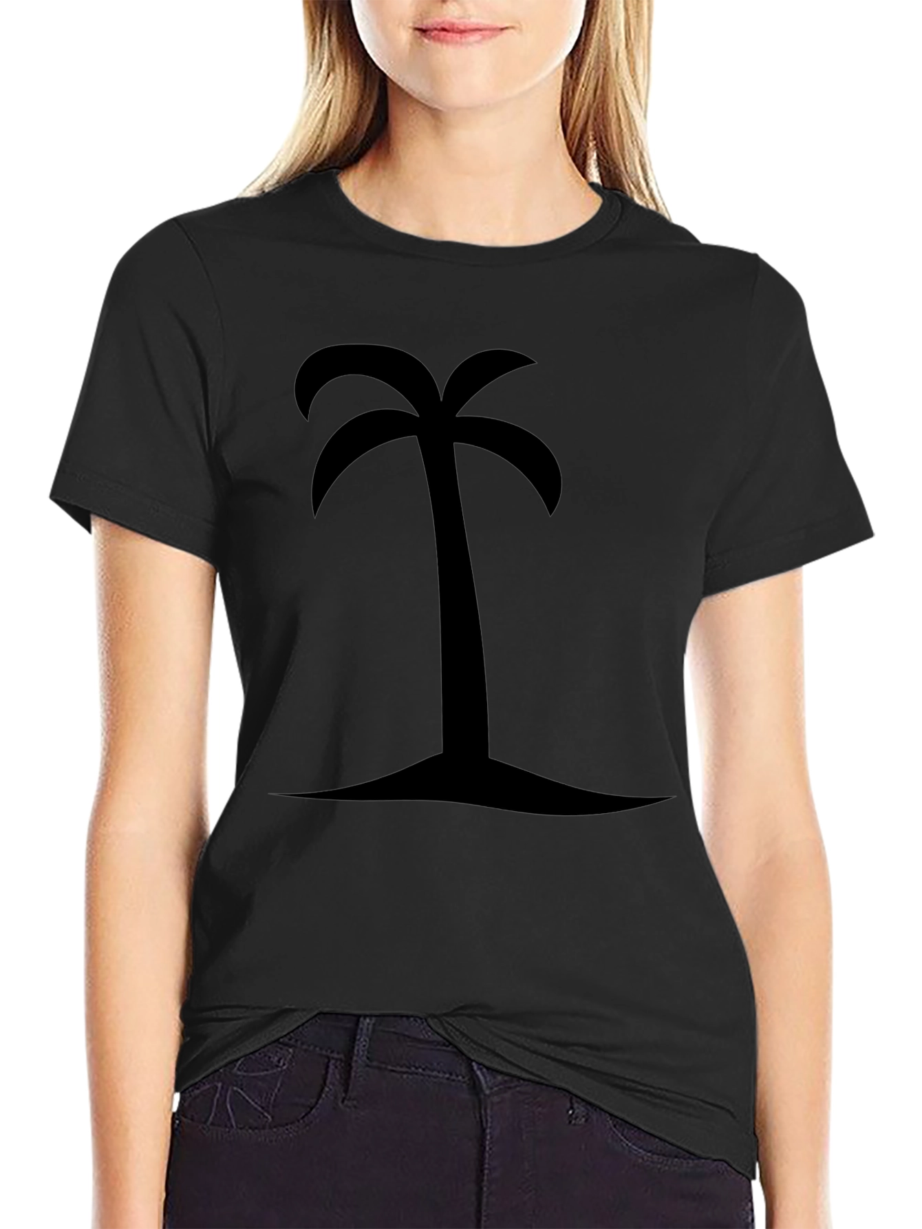 Palm Tree Graphic Tee - Island Vibes