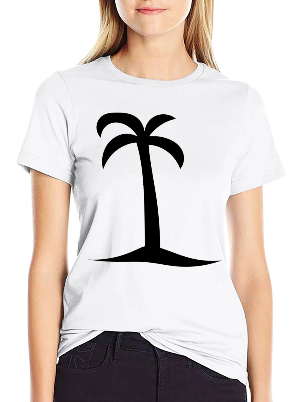 Palm Tree Graphic Tee - Island Vibes