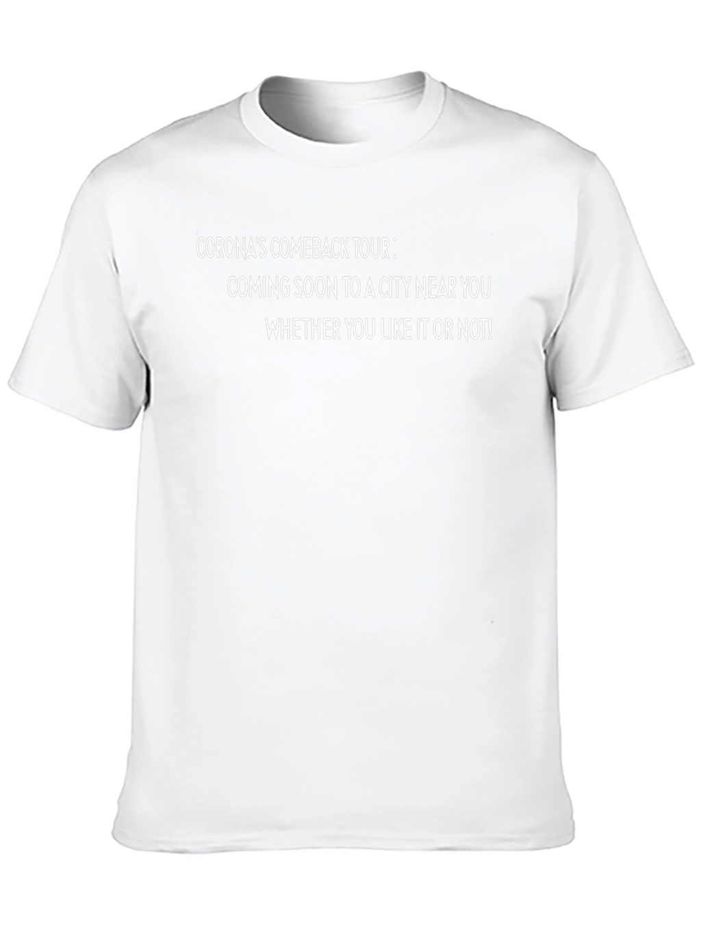 Corona Comeback Tour Graphic T-Shirt